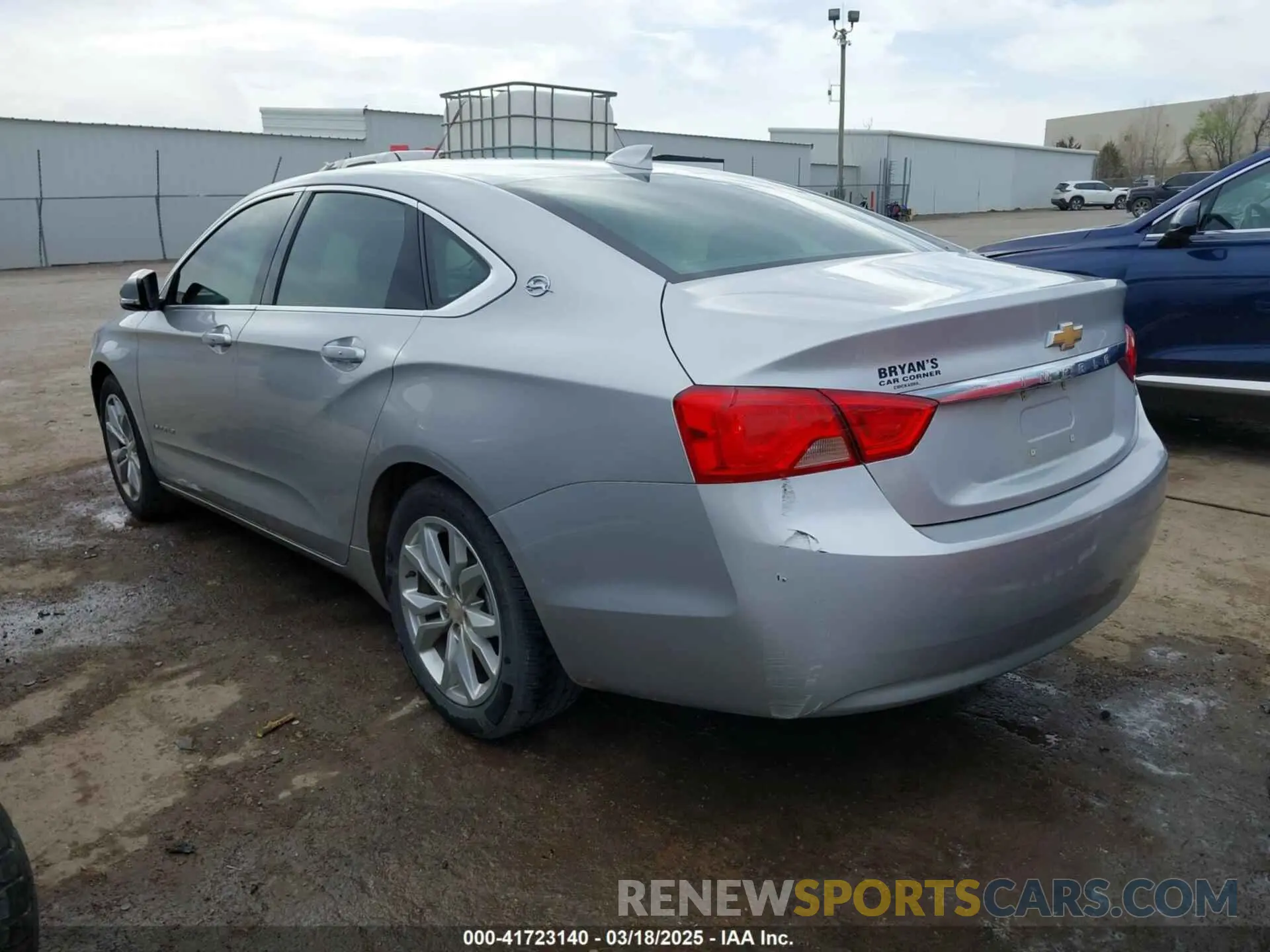 3 Photograph of a damaged car 1G11Z5SA9KU137892 CHEVROLET IMPALA 2019