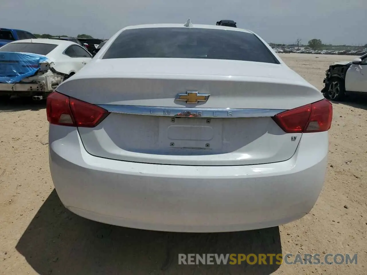 6 Photograph of a damaged car 1G11Z5SA9KU138492 CHEVROLET IMPALA 2019