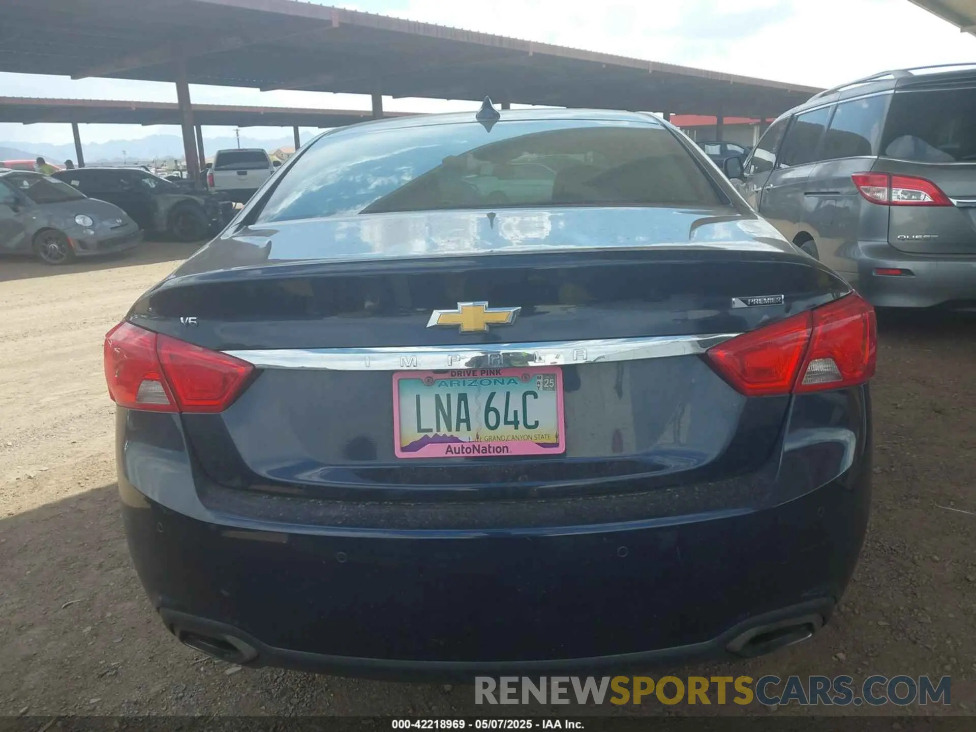 15 Photograph of a damaged car 2G1105S30K9109696 CHEVROLET IMPALA 2019
