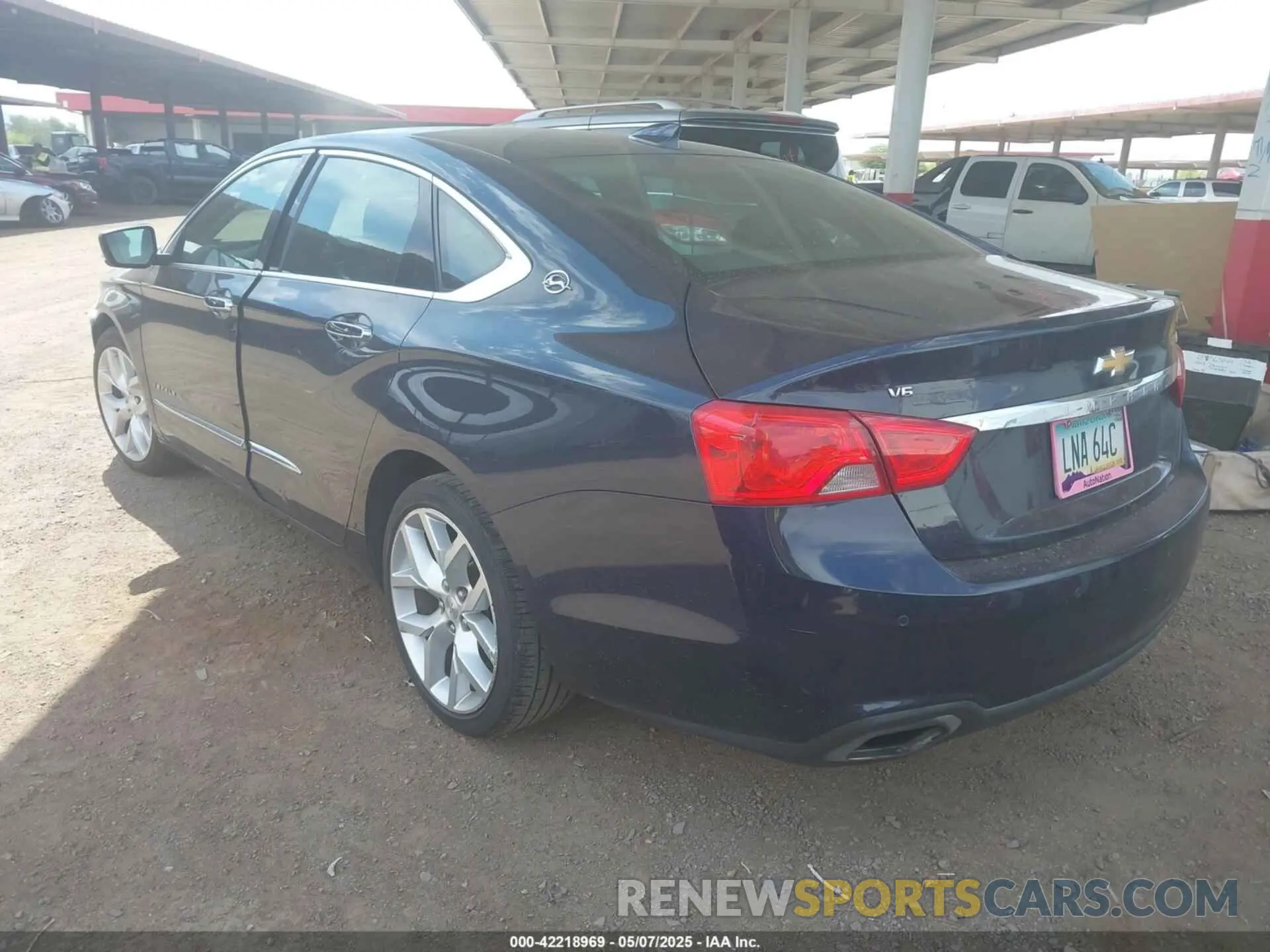 3 Photograph of a damaged car 2G1105S30K9109696 CHEVROLET IMPALA 2019