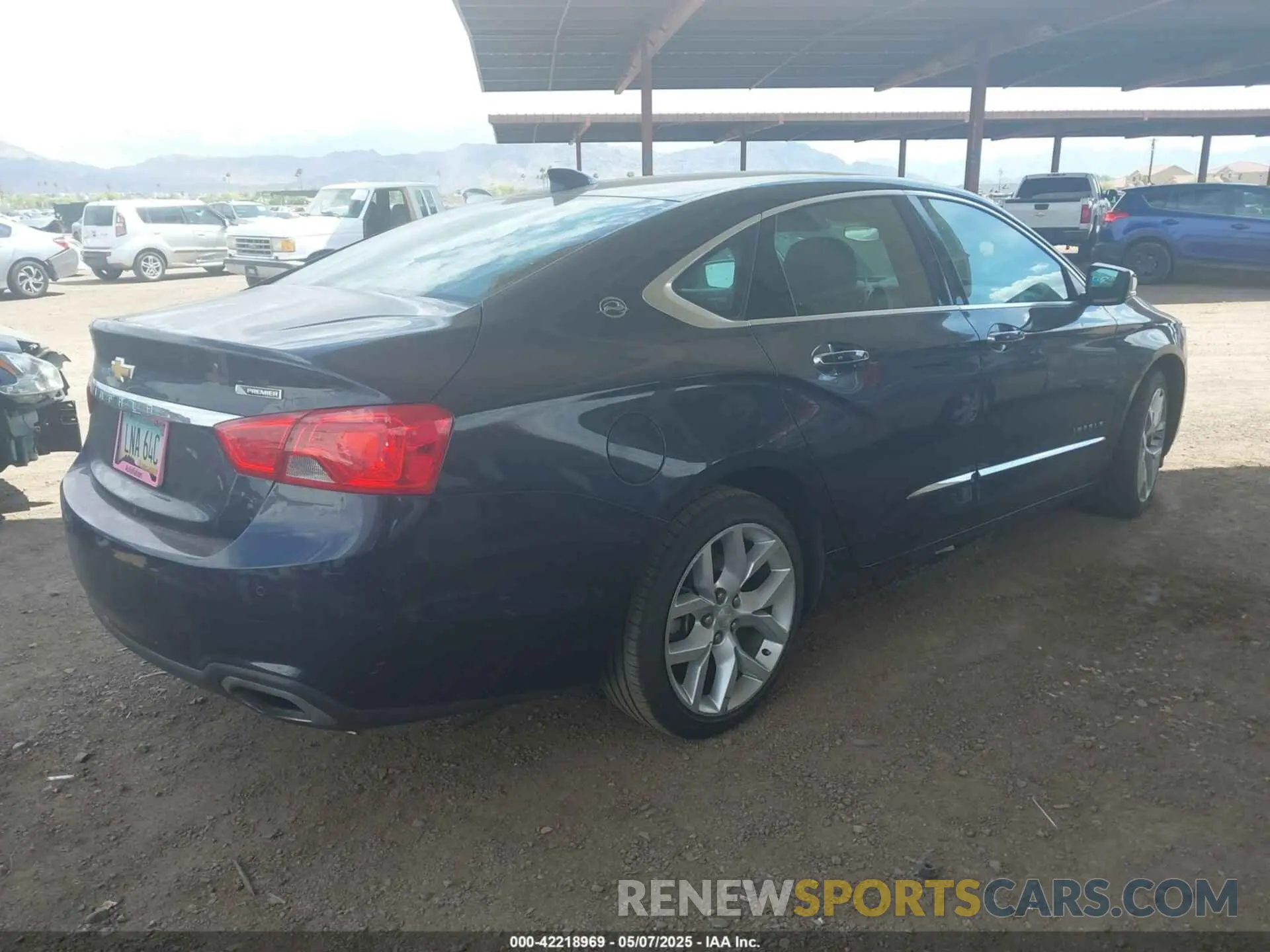 4 Photograph of a damaged car 2G1105S30K9109696 CHEVROLET IMPALA 2019