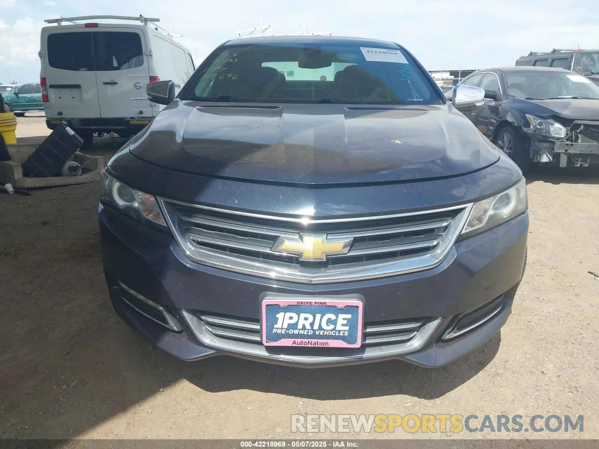 6 Photograph of a damaged car 2G1105S30K9109696 CHEVROLET IMPALA 2019