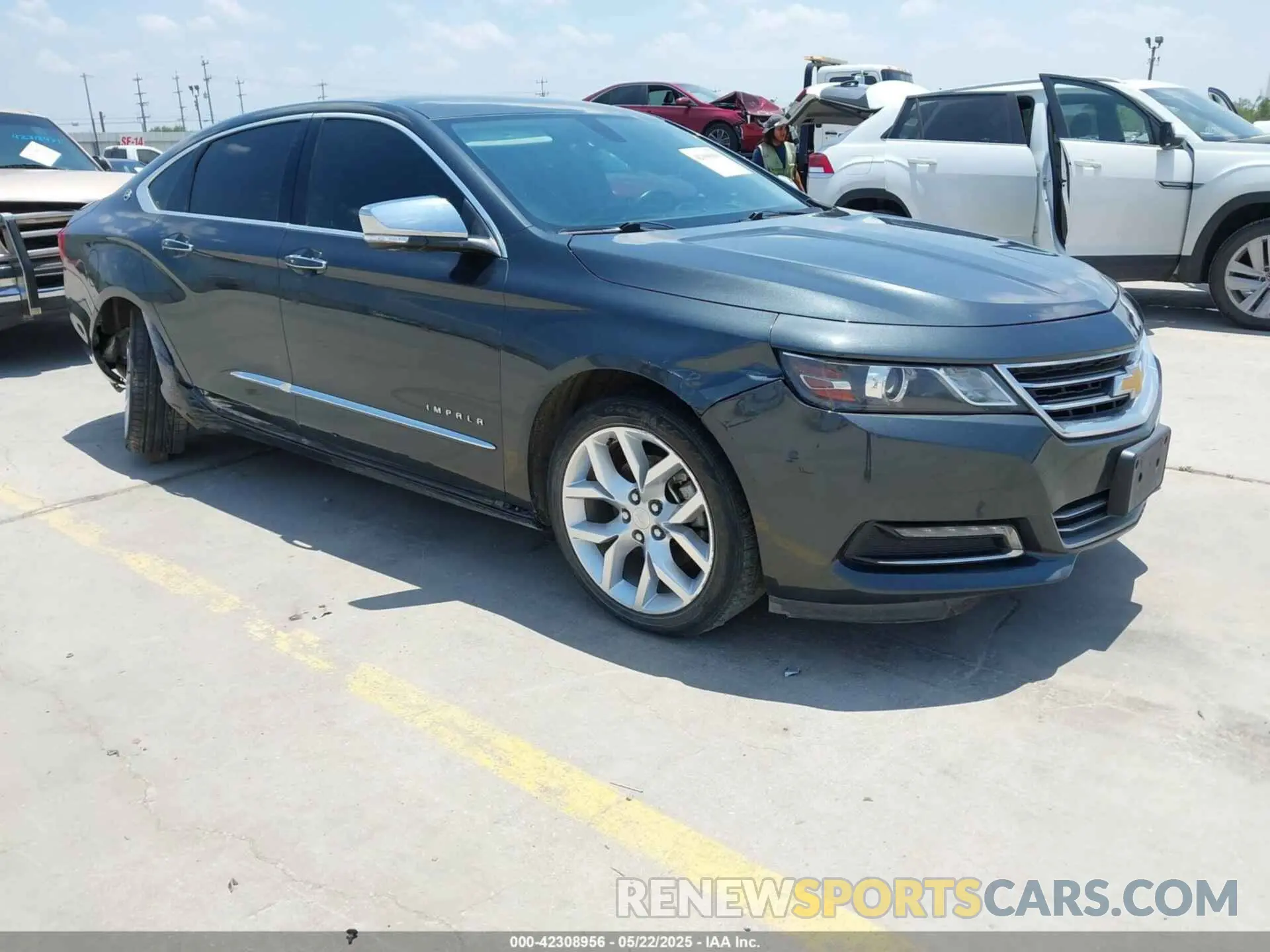 1 Photograph of a damaged car 2G1105S30K9115496 CHEVROLET IMPALA 2019