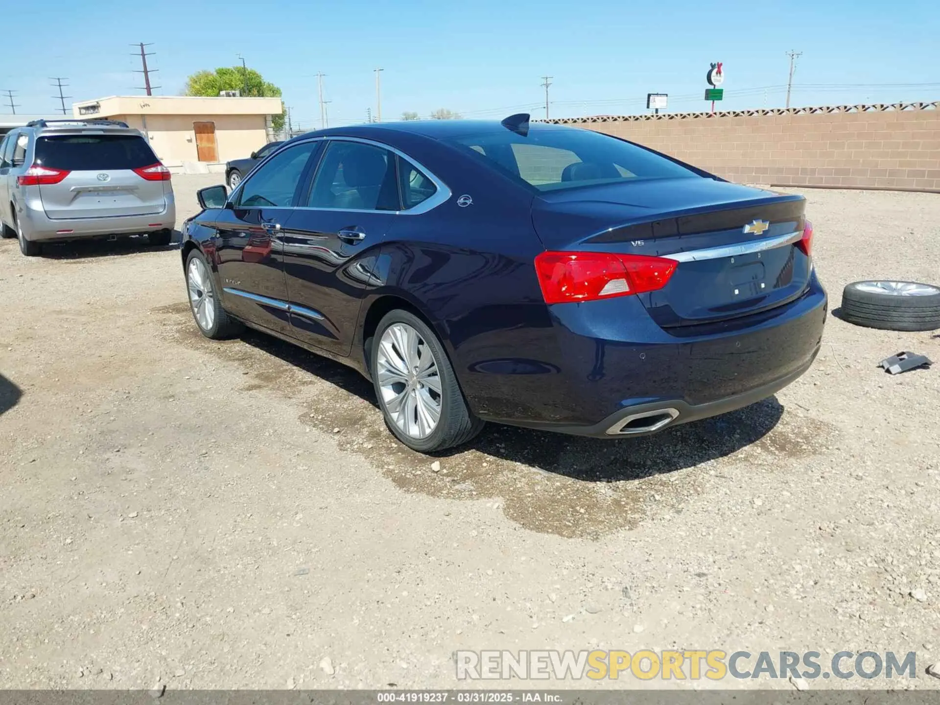 2 Photograph of a damaged car 2G1105S30K9128233 CHEVROLET IMPALA 2019