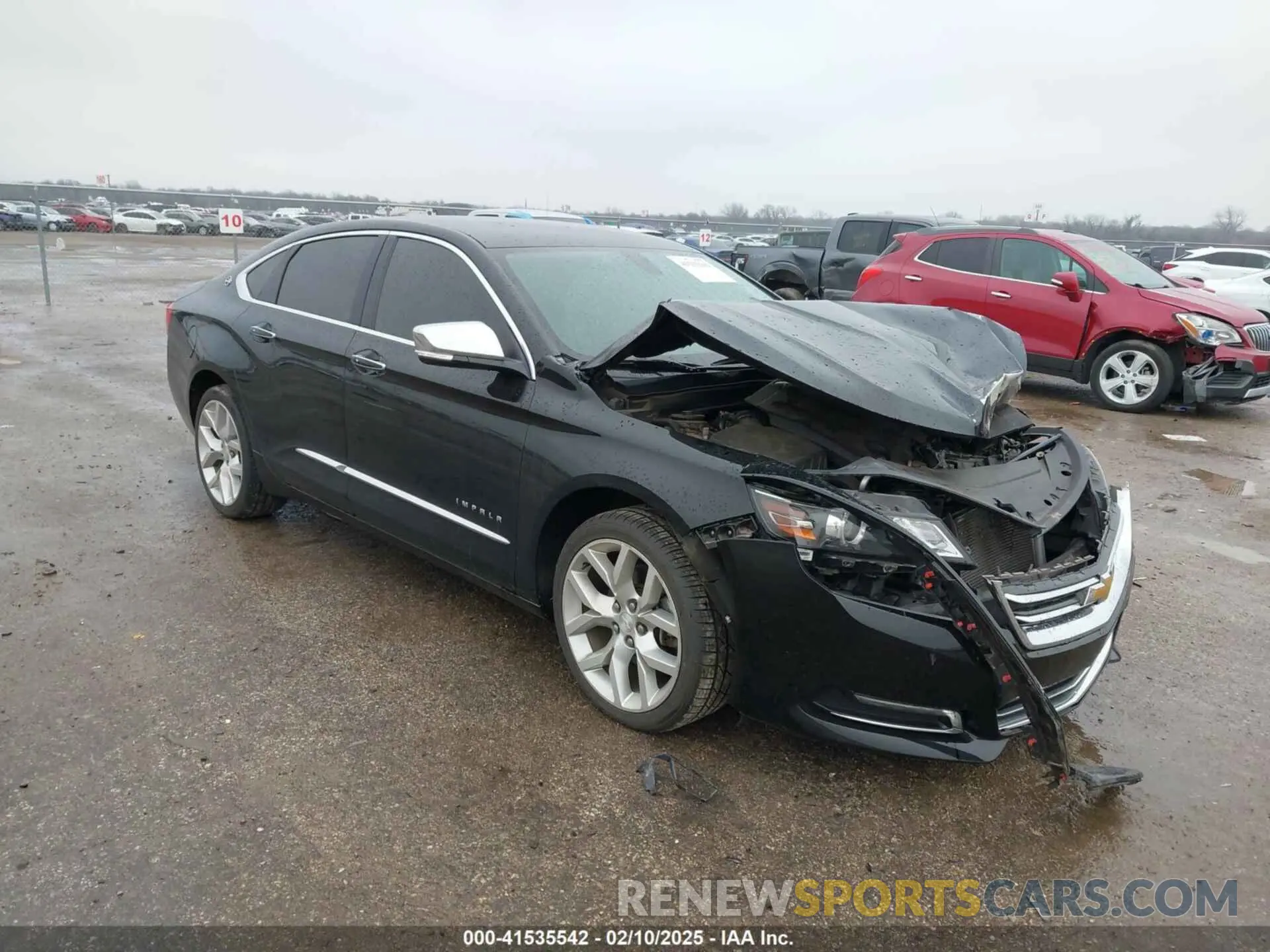1 Photograph of a damaged car 2G1105S30K9135277 CHEVROLET IMPALA 2019