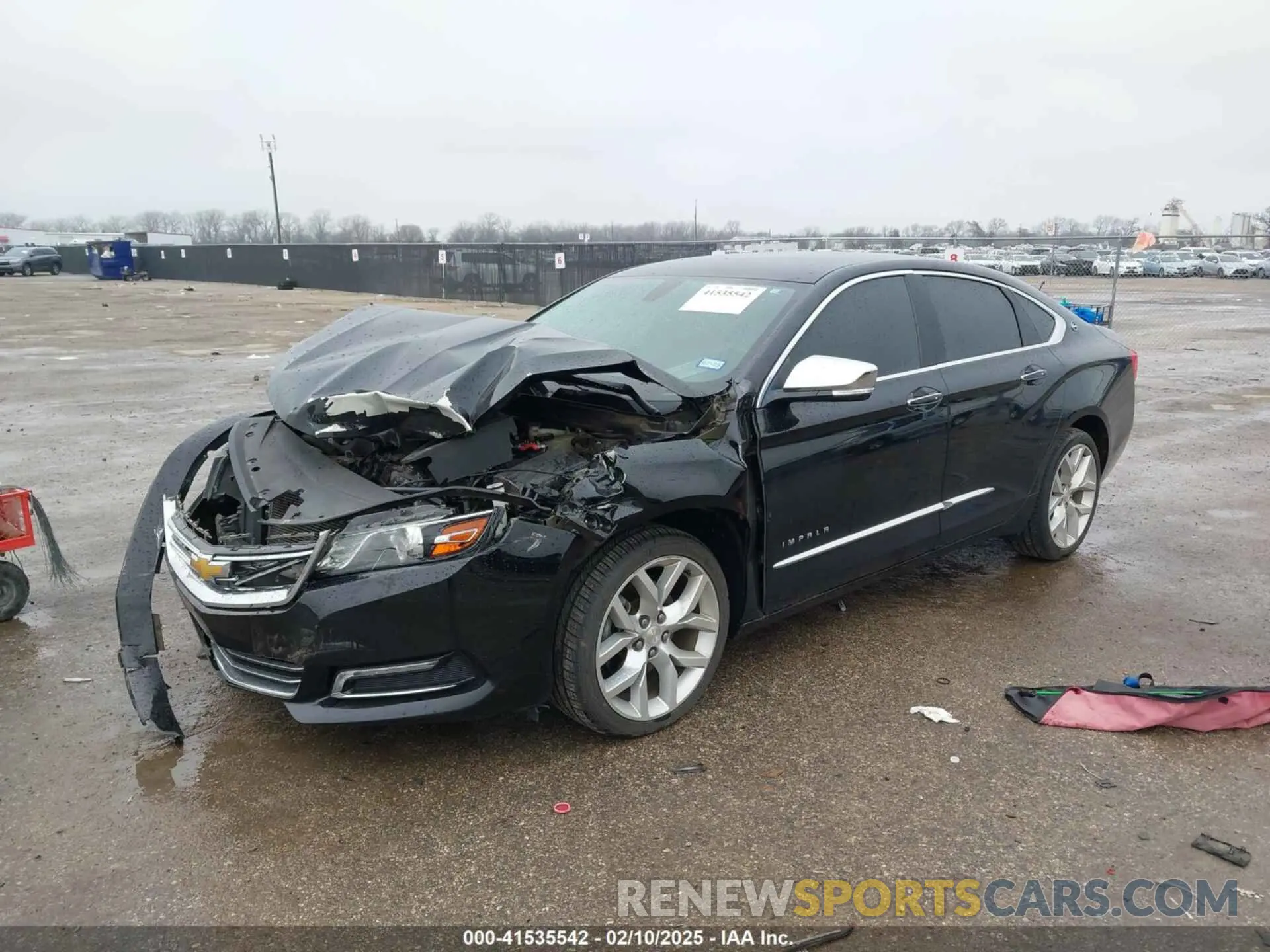 2 Photograph of a damaged car 2G1105S30K9135277 CHEVROLET IMPALA 2019