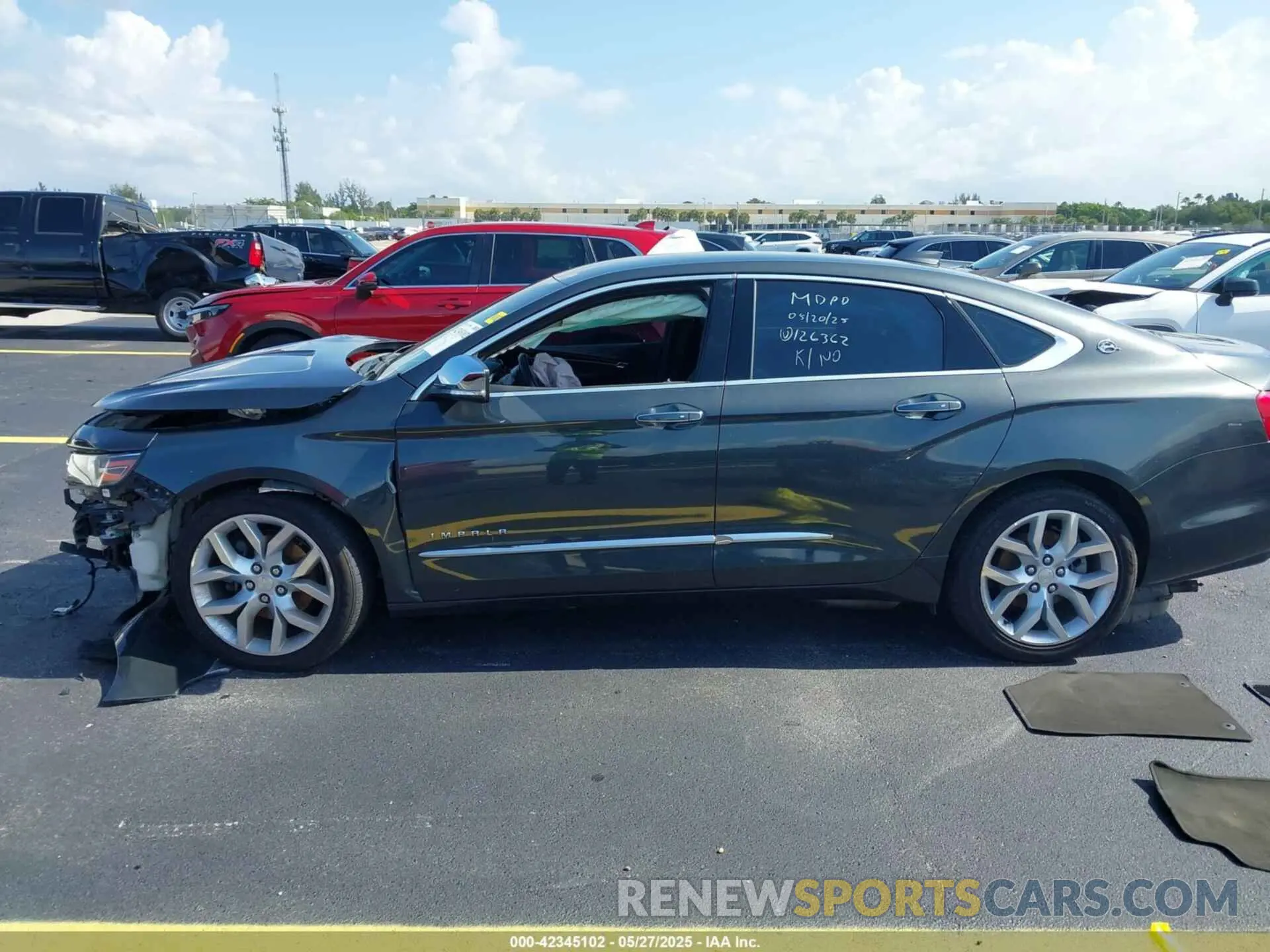 14 Photograph of a damaged car 2G1105S31K9126362 CHEVROLET IMPALA 2019