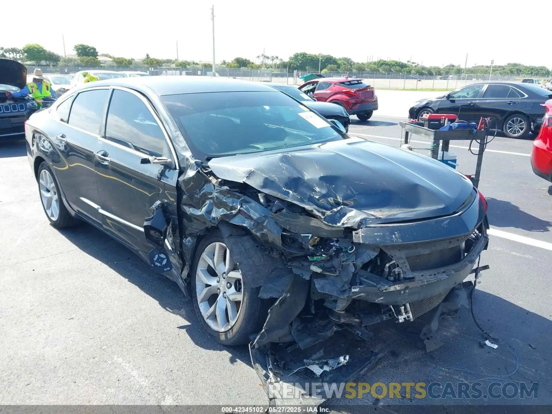 6 Photograph of a damaged car 2G1105S31K9126362 CHEVROLET IMPALA 2019