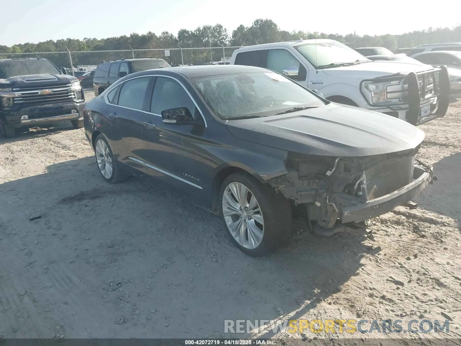 1 Photograph of a damaged car 2G1105S31K9158986 CHEVROLET IMPALA 2019