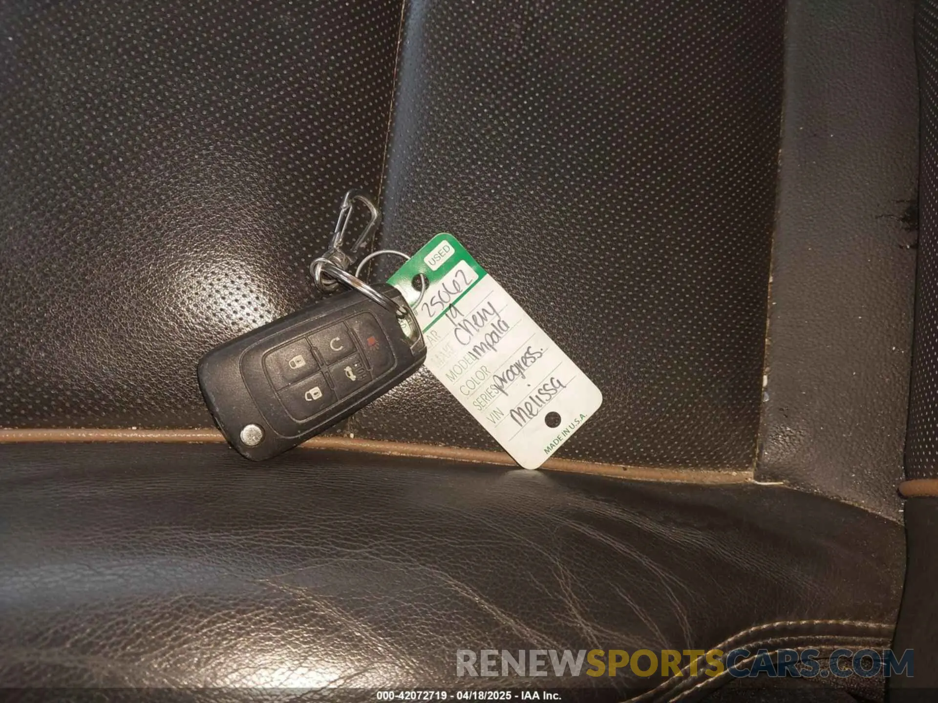 11 Photograph of a damaged car 2G1105S31K9158986 CHEVROLET IMPALA 2019