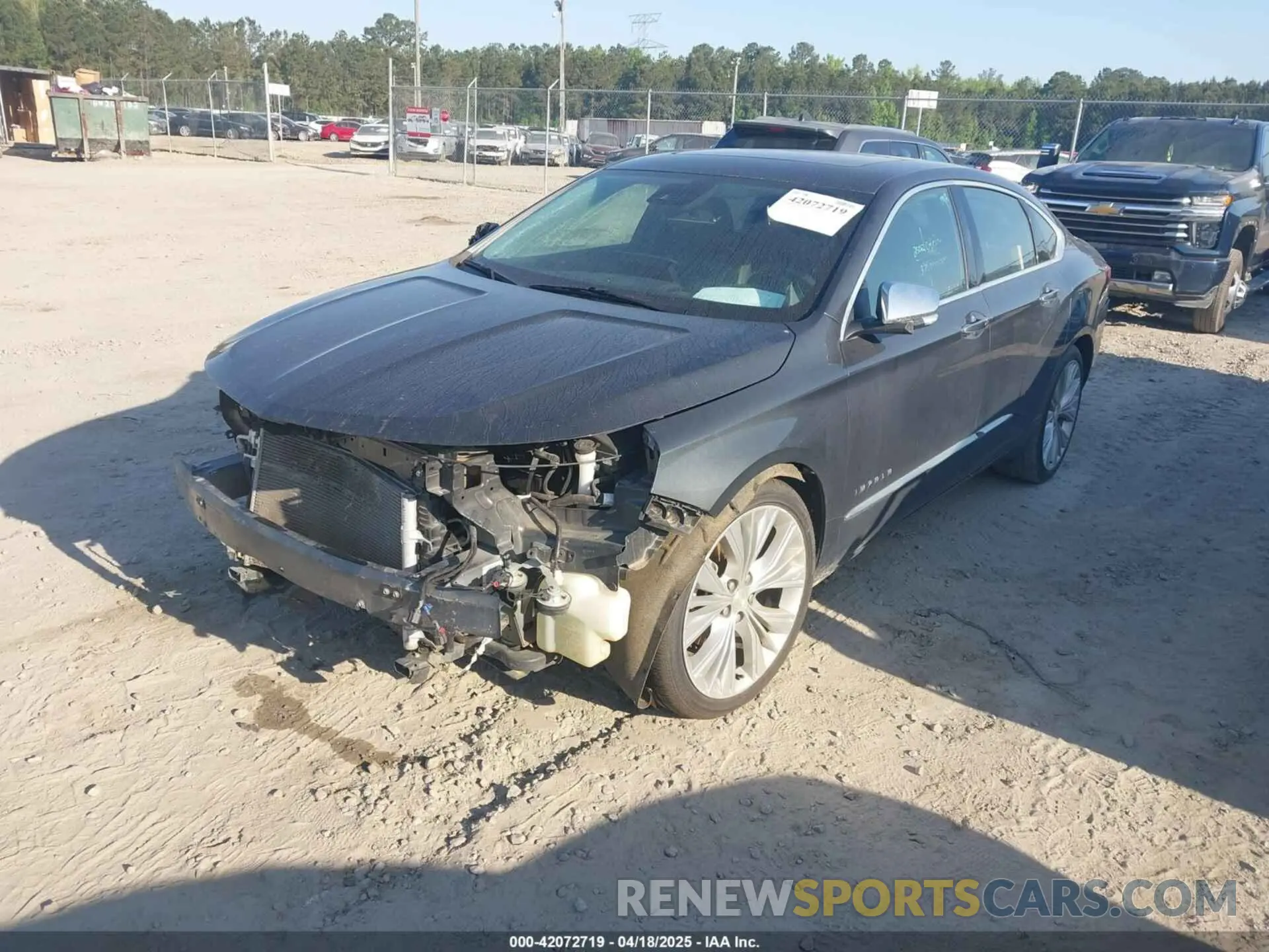 2 Photograph of a damaged car 2G1105S31K9158986 CHEVROLET IMPALA 2019