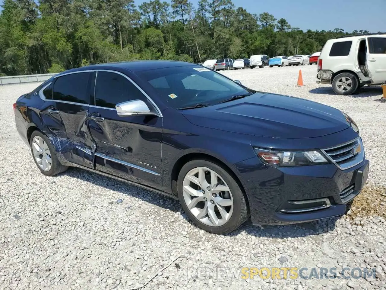 4 Photograph of a damaged car 2G1105S32K9154428 CHEVROLET IMPALA 2019