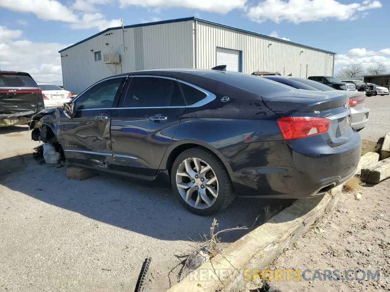 2 Photograph of a damaged car 2G1105S33K9131482 CHEVROLET IMPALA 2019