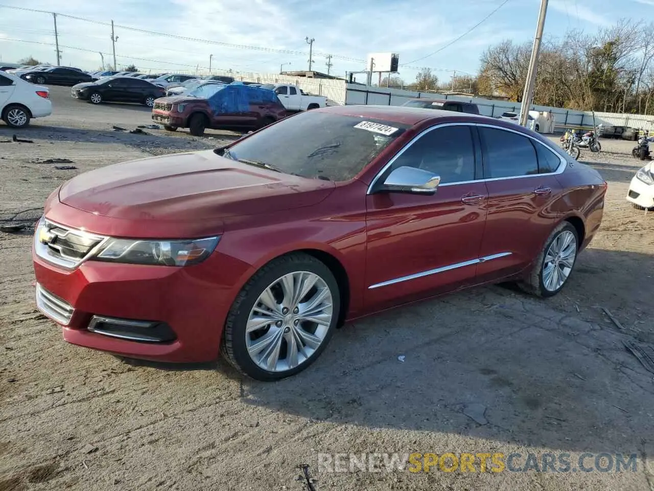 1 Photograph of a damaged car 2G1105S33K9149058 CHEVROLET IMPALA 2019