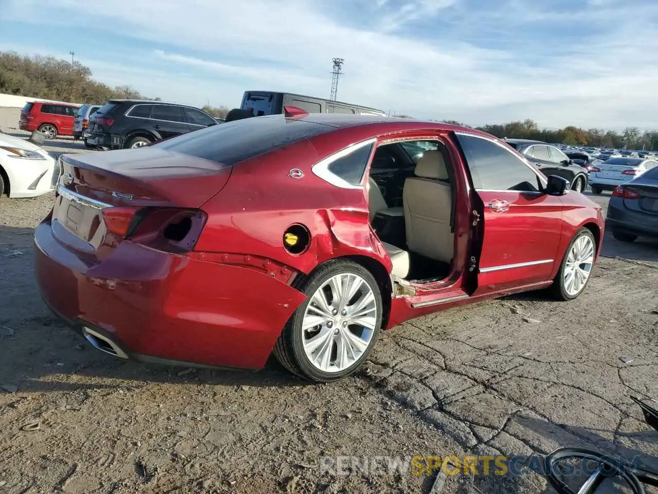 3 Photograph of a damaged car 2G1105S33K9149058 CHEVROLET IMPALA 2019