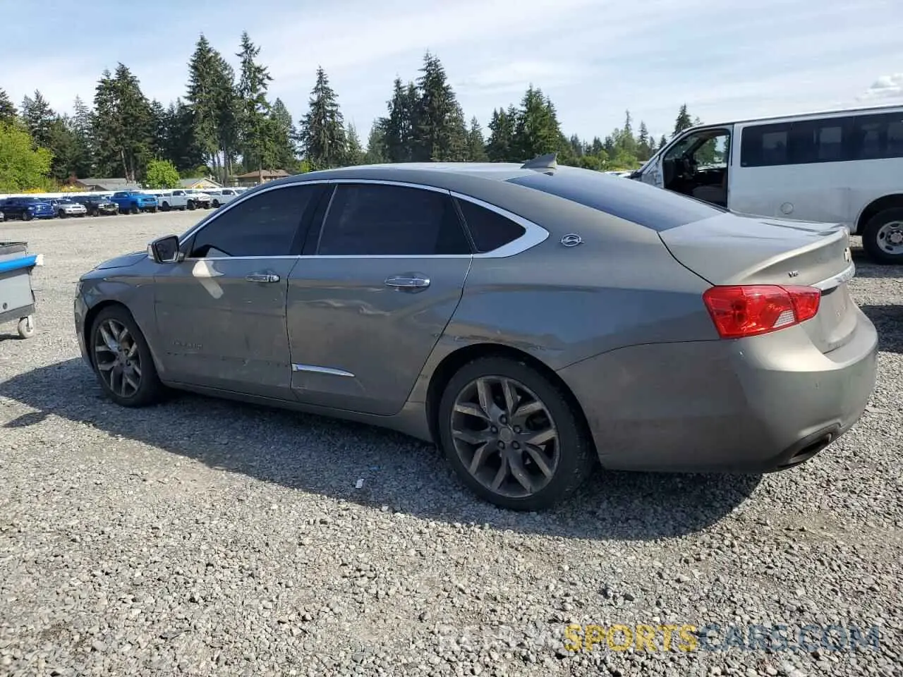 2 Photograph of a damaged car 2G1105S34K9155421 CHEVROLET IMPALA 2019