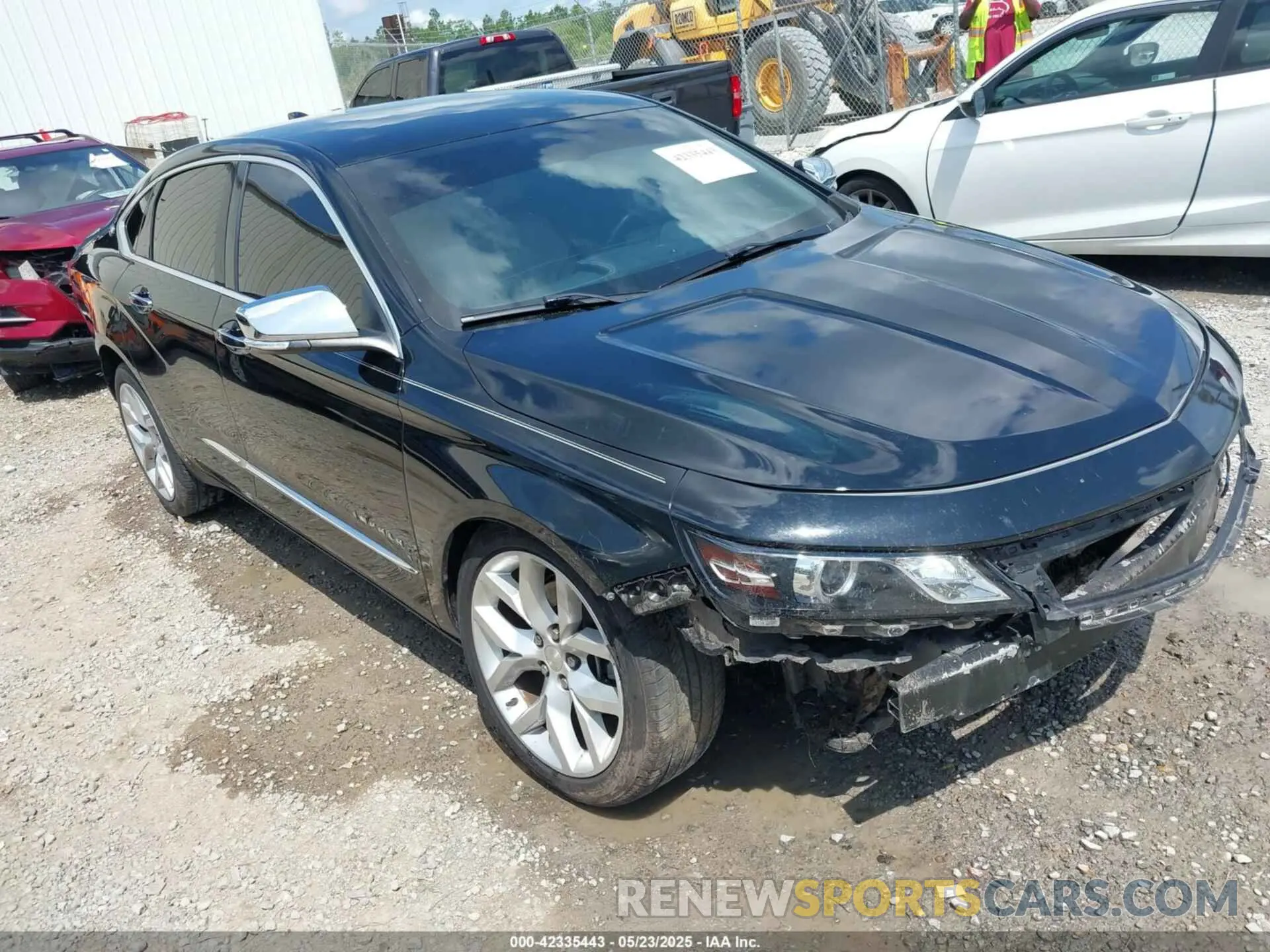 1 Photograph of a damaged car 2G1105S35K9109533 CHEVROLET IMPALA 2019