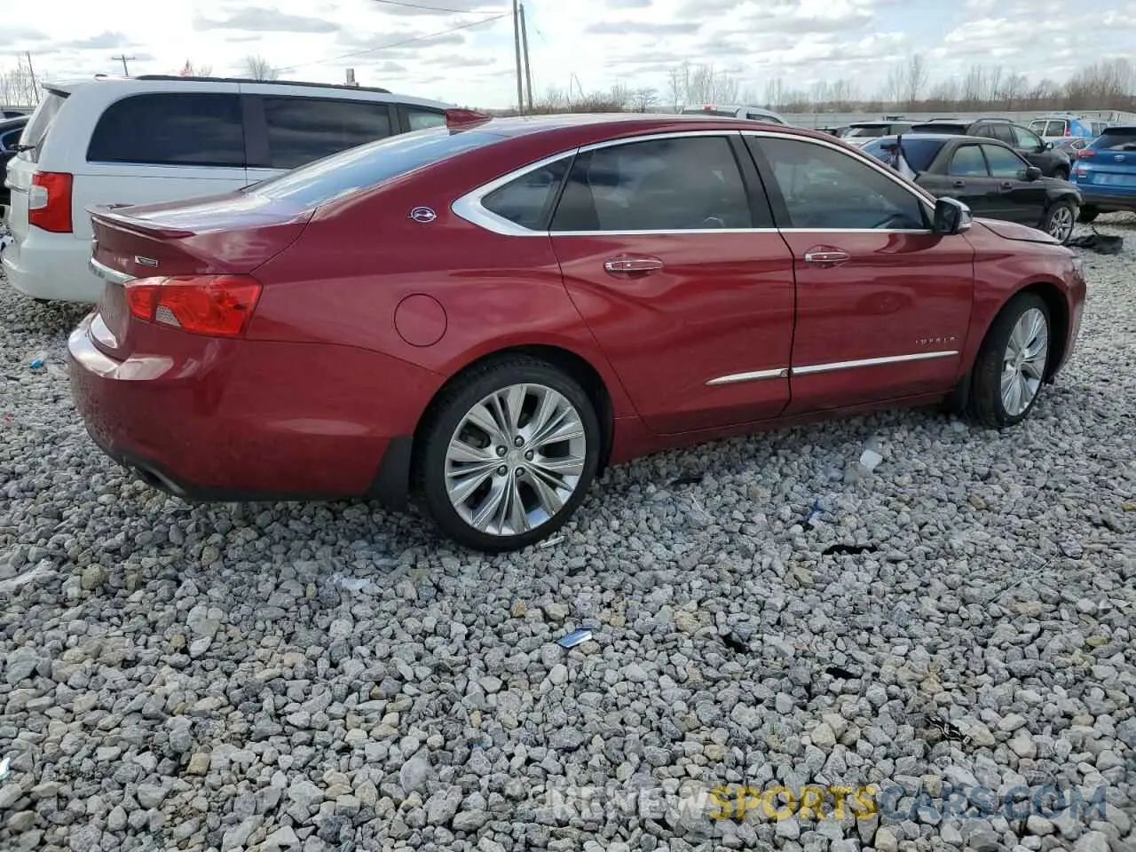 3 Photograph of a damaged car 2G1105S36K9101005 CHEVROLET IMPALA 2019