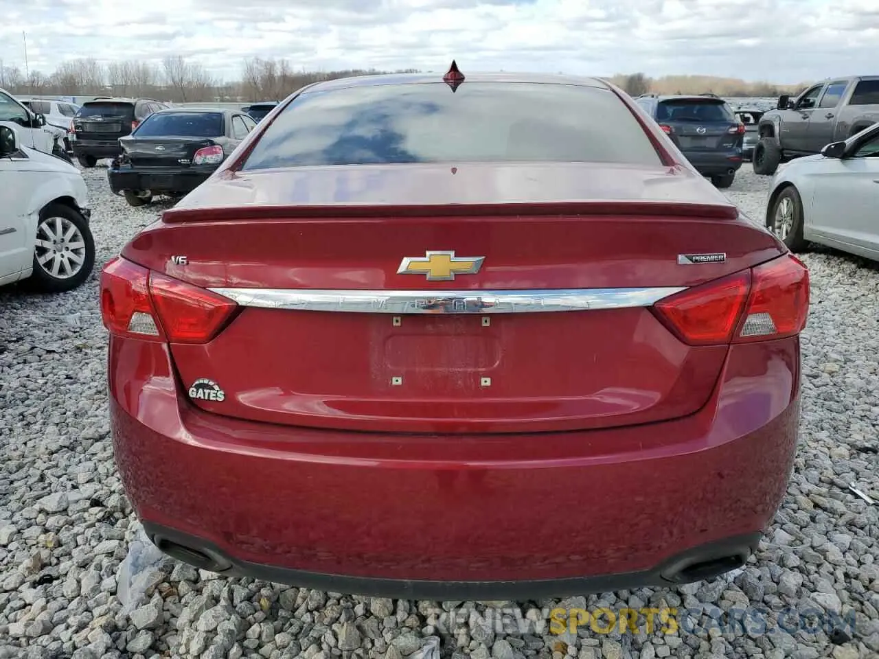 6 Photograph of a damaged car 2G1105S36K9101005 CHEVROLET IMPALA 2019