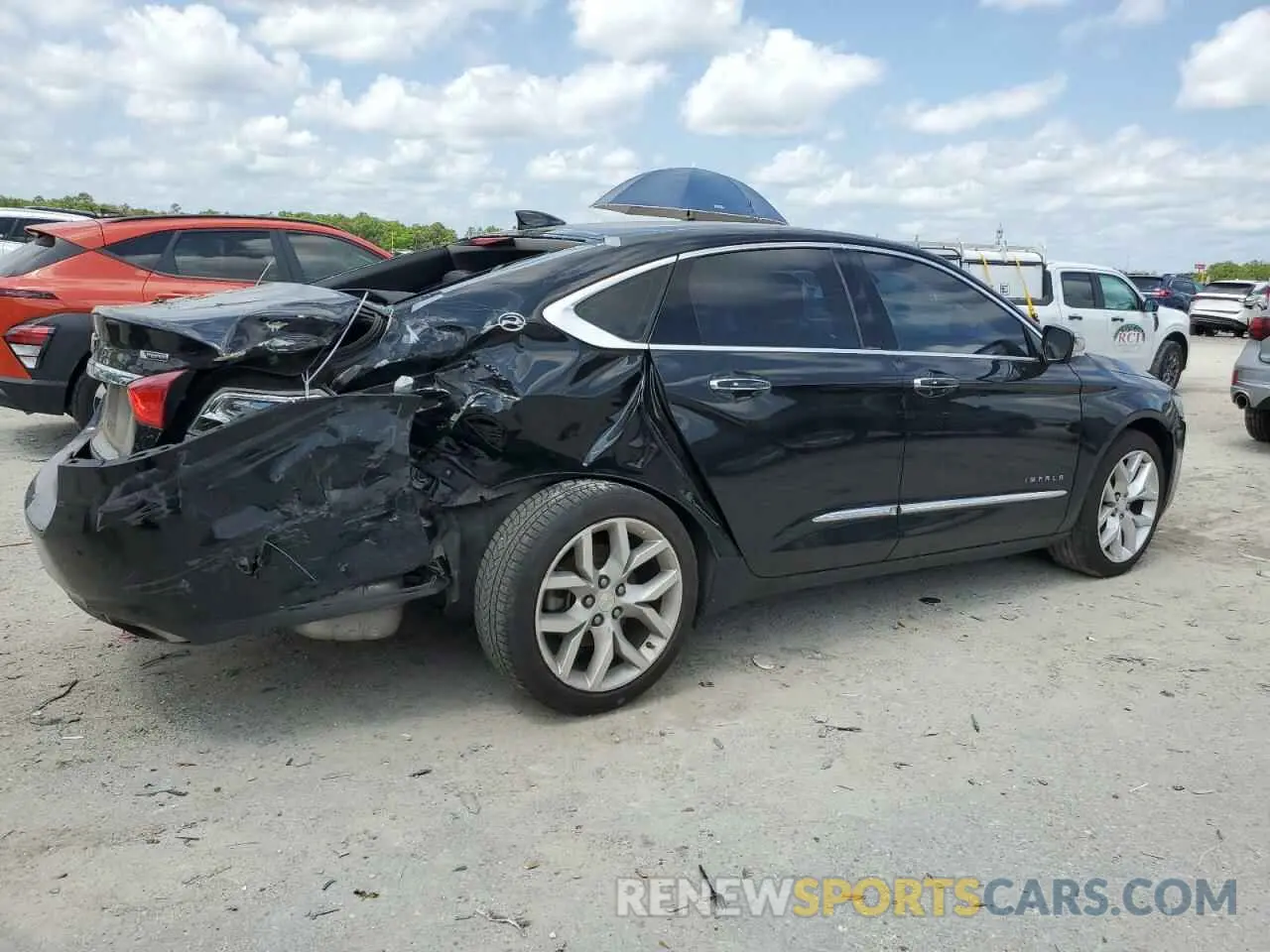 3 Photograph of a damaged car 2G1105S36K9104051 CHEVROLET IMPALA 2019