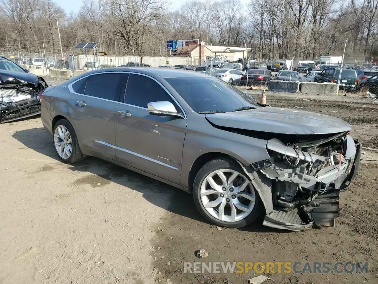 4 Photograph of a damaged car 2G1105S36K9140208 CHEVROLET IMPALA 2019