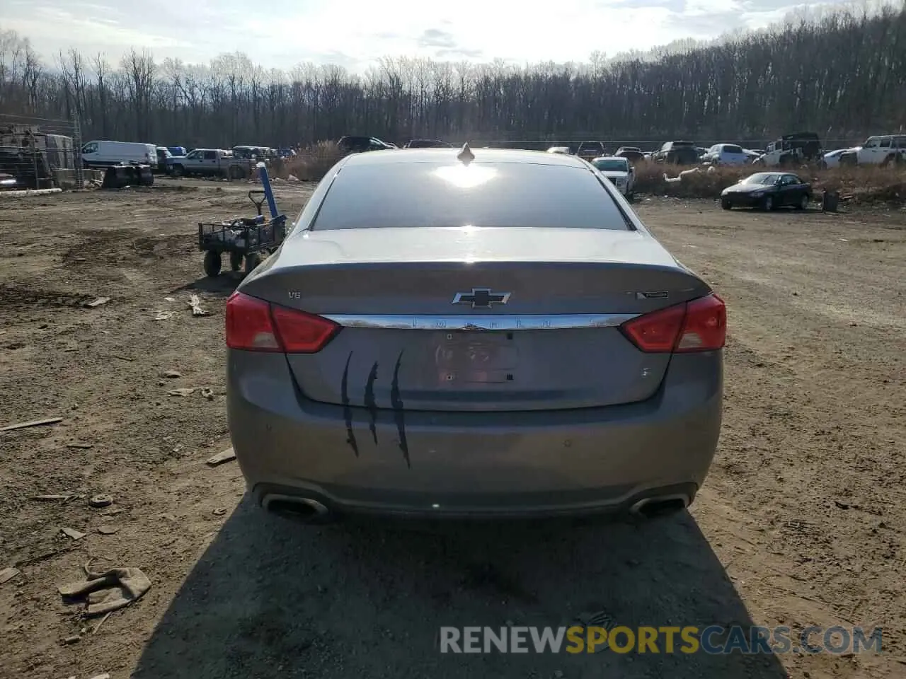 6 Photograph of a damaged car 2G1105S36K9140208 CHEVROLET IMPALA 2019