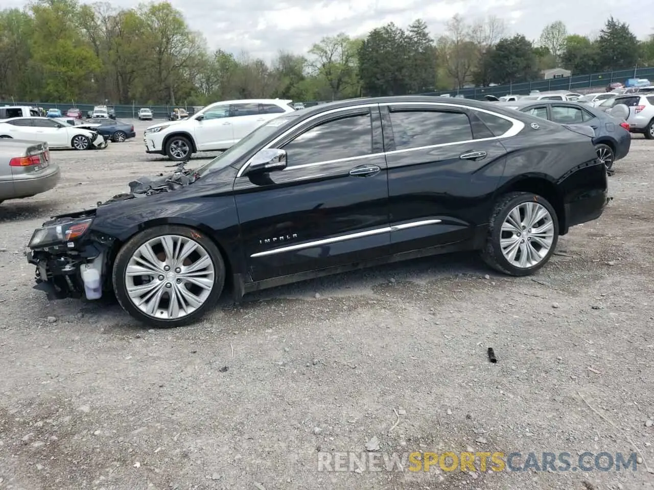 1 Photograph of a damaged car 2G1105S36K9152780 CHEVROLET IMPALA 2019