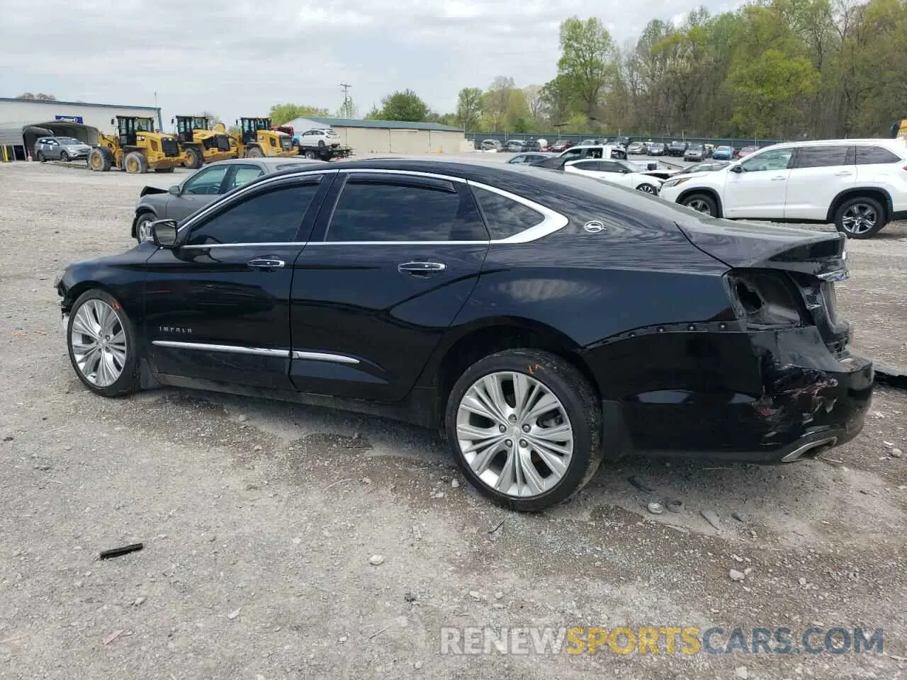 2 Photograph of a damaged car 2G1105S36K9152780 CHEVROLET IMPALA 2019