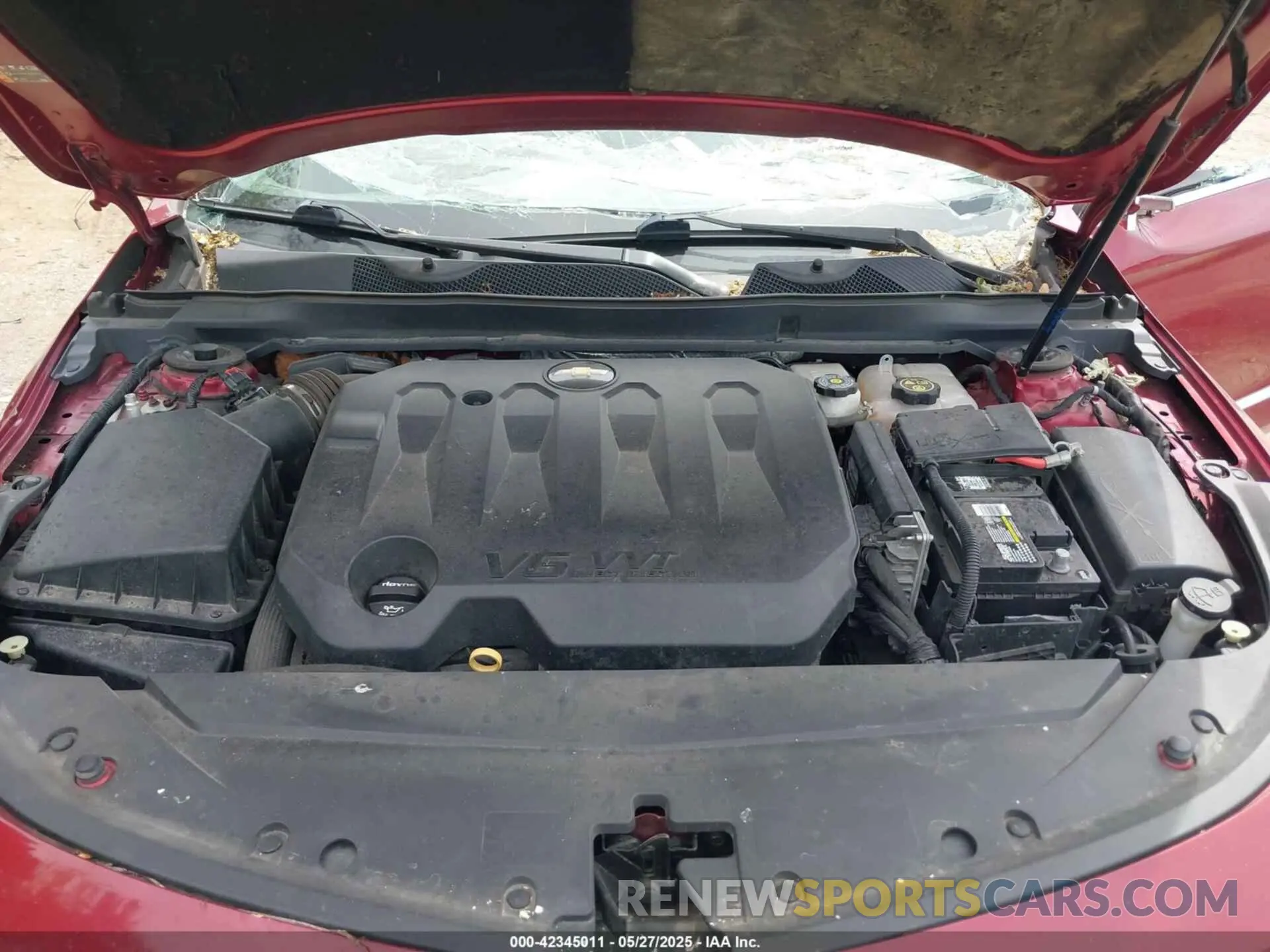 10 Photograph of a damaged car 2G1105S36K9153377 CHEVROLET IMPALA 2019