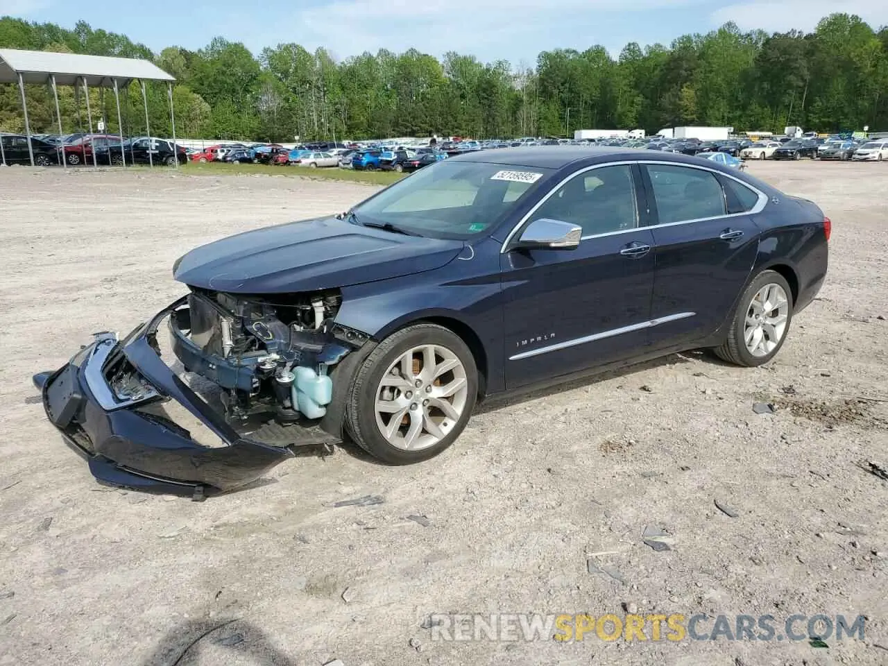 1 Photograph of a damaged car 2G1105S37K9121764 CHEVROLET IMPALA 2019