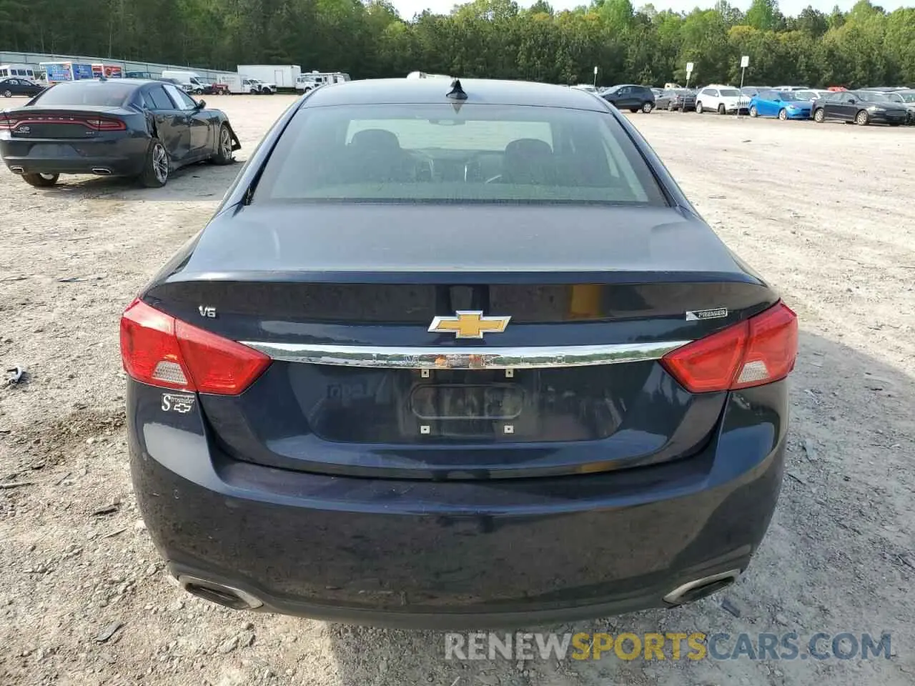 6 Photograph of a damaged car 2G1105S37K9121764 CHEVROLET IMPALA 2019