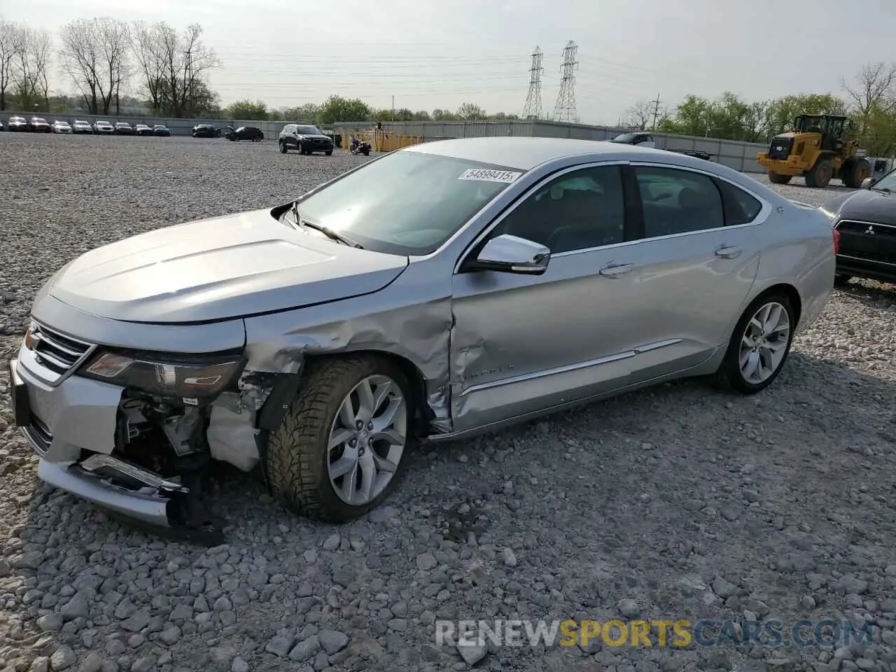 1 Photograph of a damaged car 2G1105S38K9108389 CHEVROLET IMPALA 2019