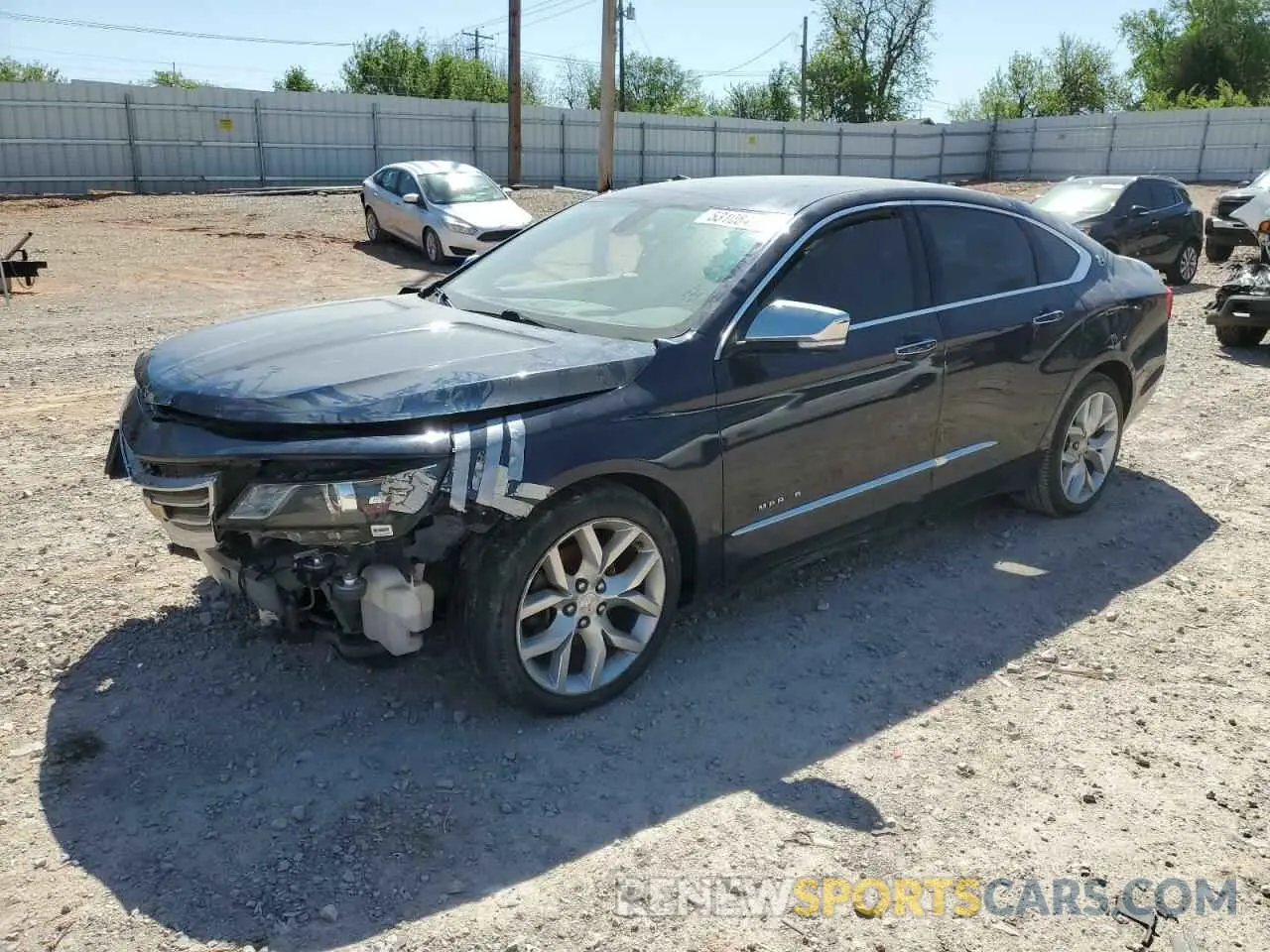 1 Photograph of a damaged car 2G1105S39K9117568 CHEVROLET IMPALA 2019