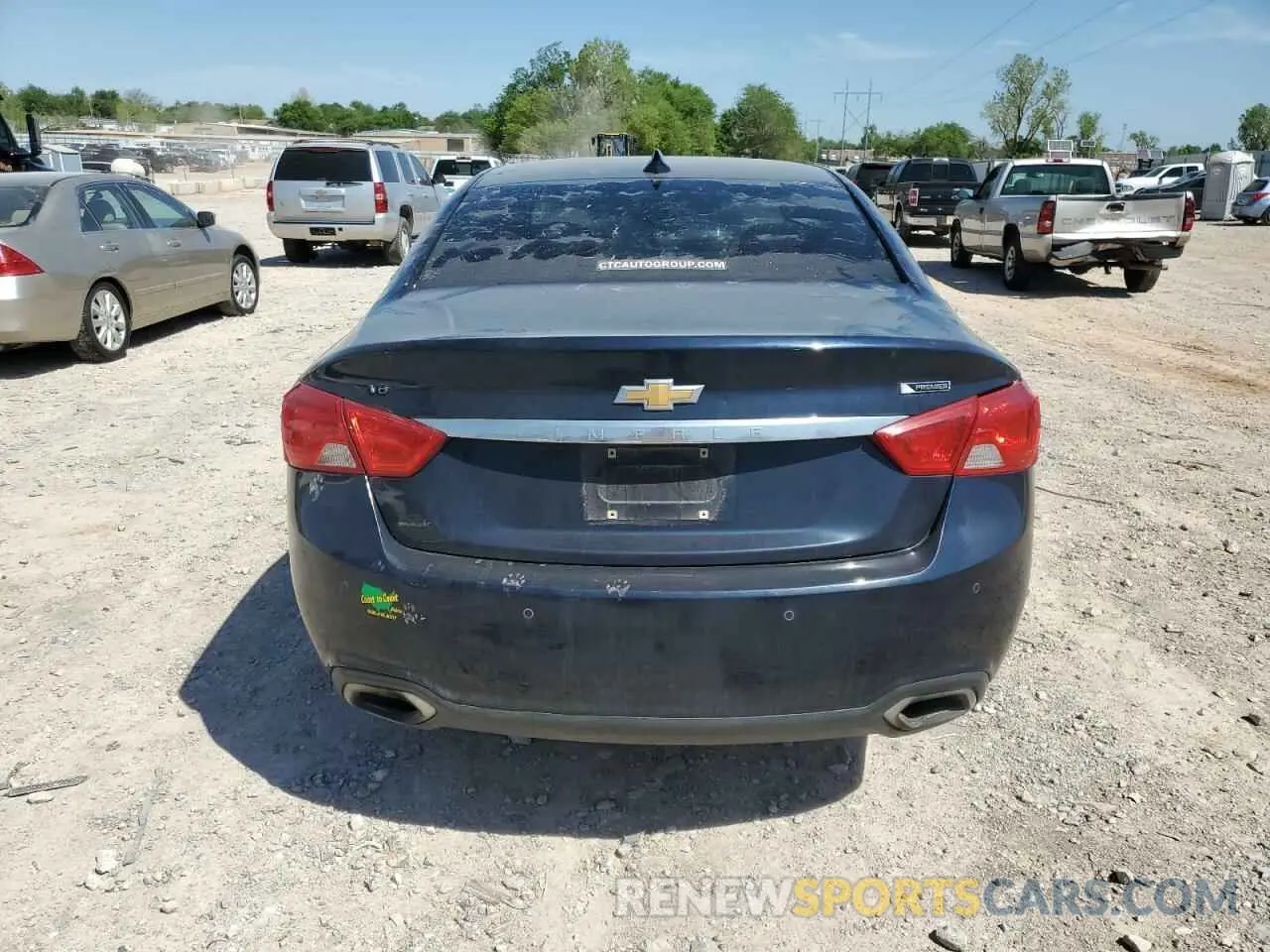 6 Photograph of a damaged car 2G1105S39K9117568 CHEVROLET IMPALA 2019
