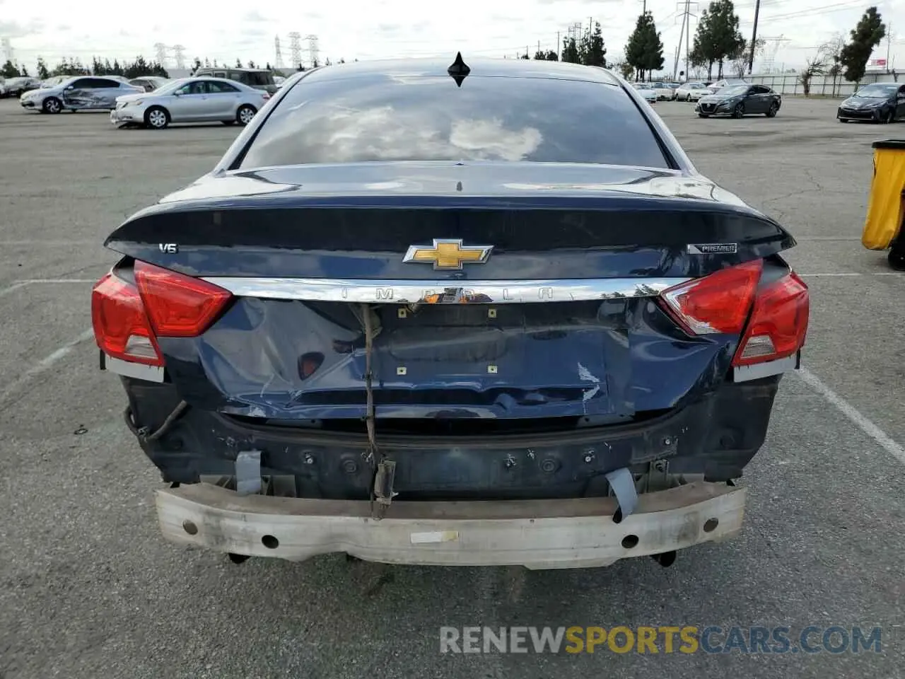 6 Photograph of a damaged car 2G1105S39K9132085 CHEVROLET IMPALA 2019