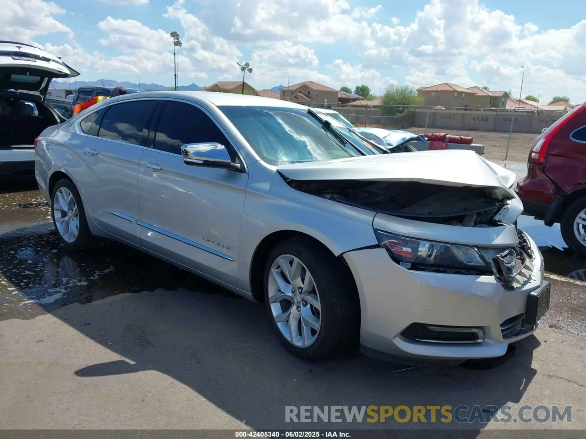 1 Photograph of a damaged car 2G1105S3XK9134542 CHEVROLET IMPALA 2019