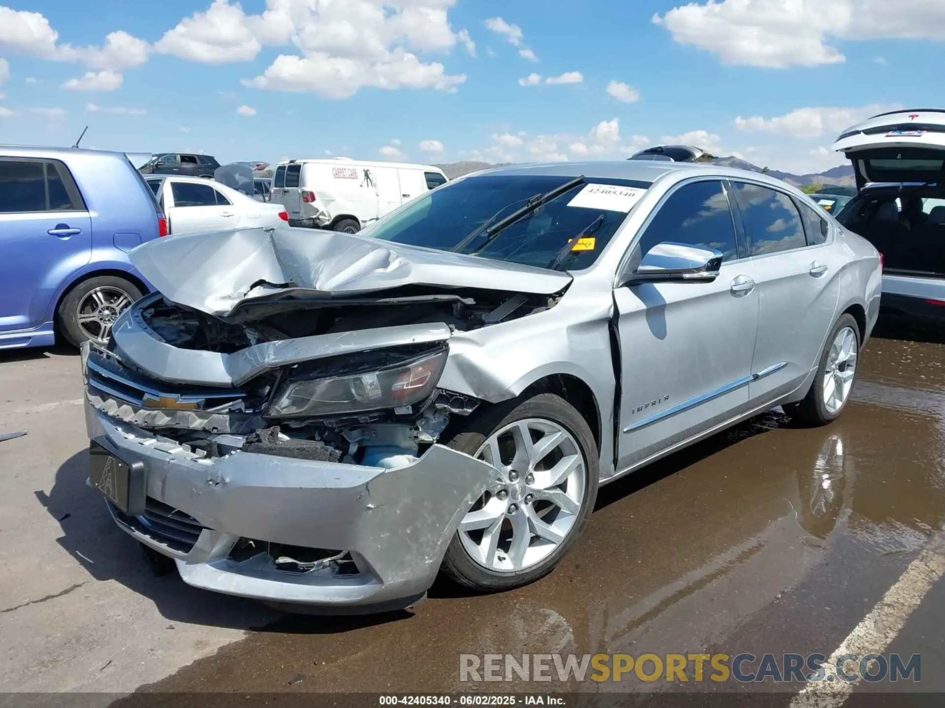 2 Photograph of a damaged car 2G1105S3XK9134542 CHEVROLET IMPALA 2019