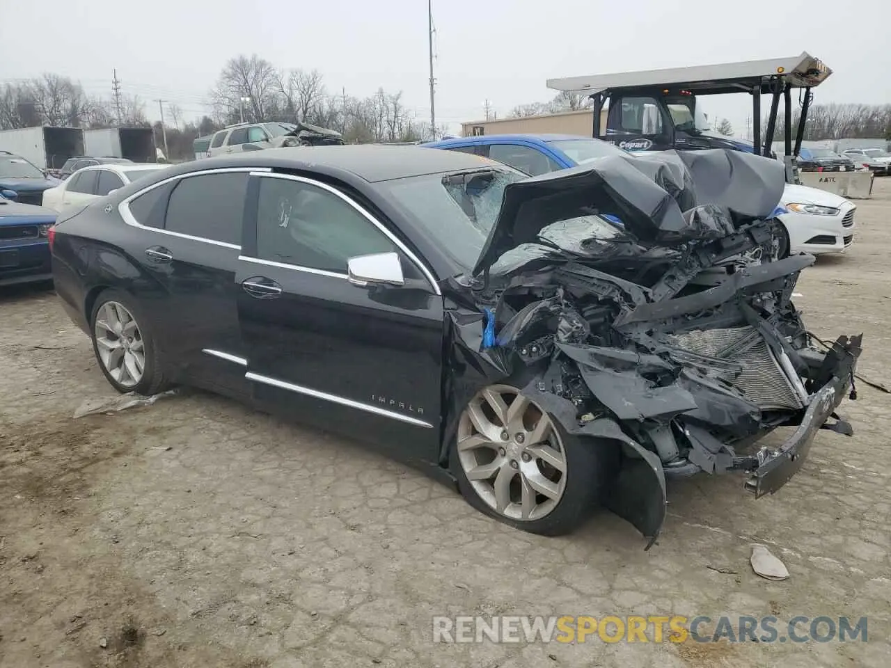 4 Photograph of a damaged car 2G1105S3XK9136260 CHEVROLET IMPALA 2019