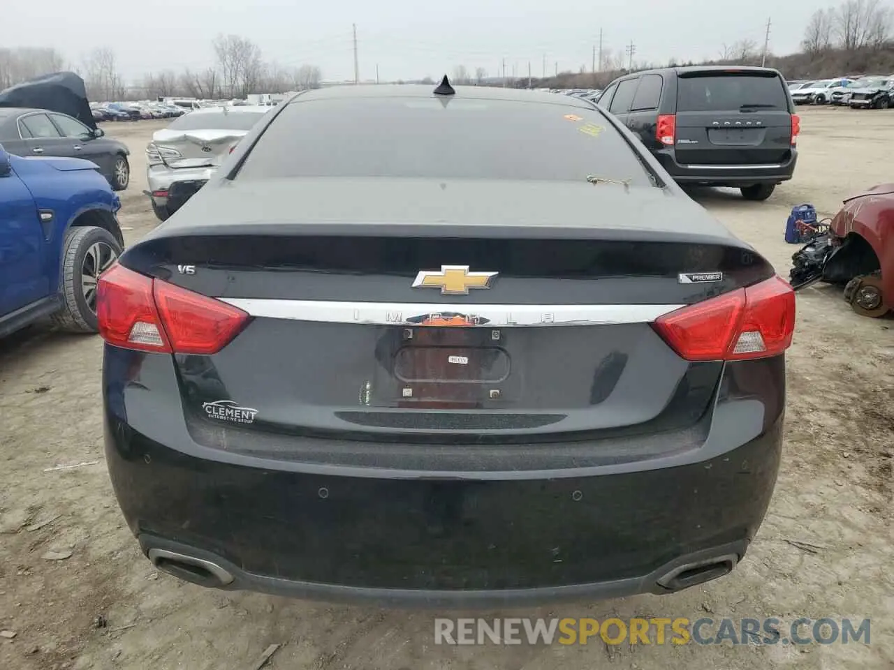 6 Photograph of a damaged car 2G1105S3XK9136260 CHEVROLET IMPALA 2019