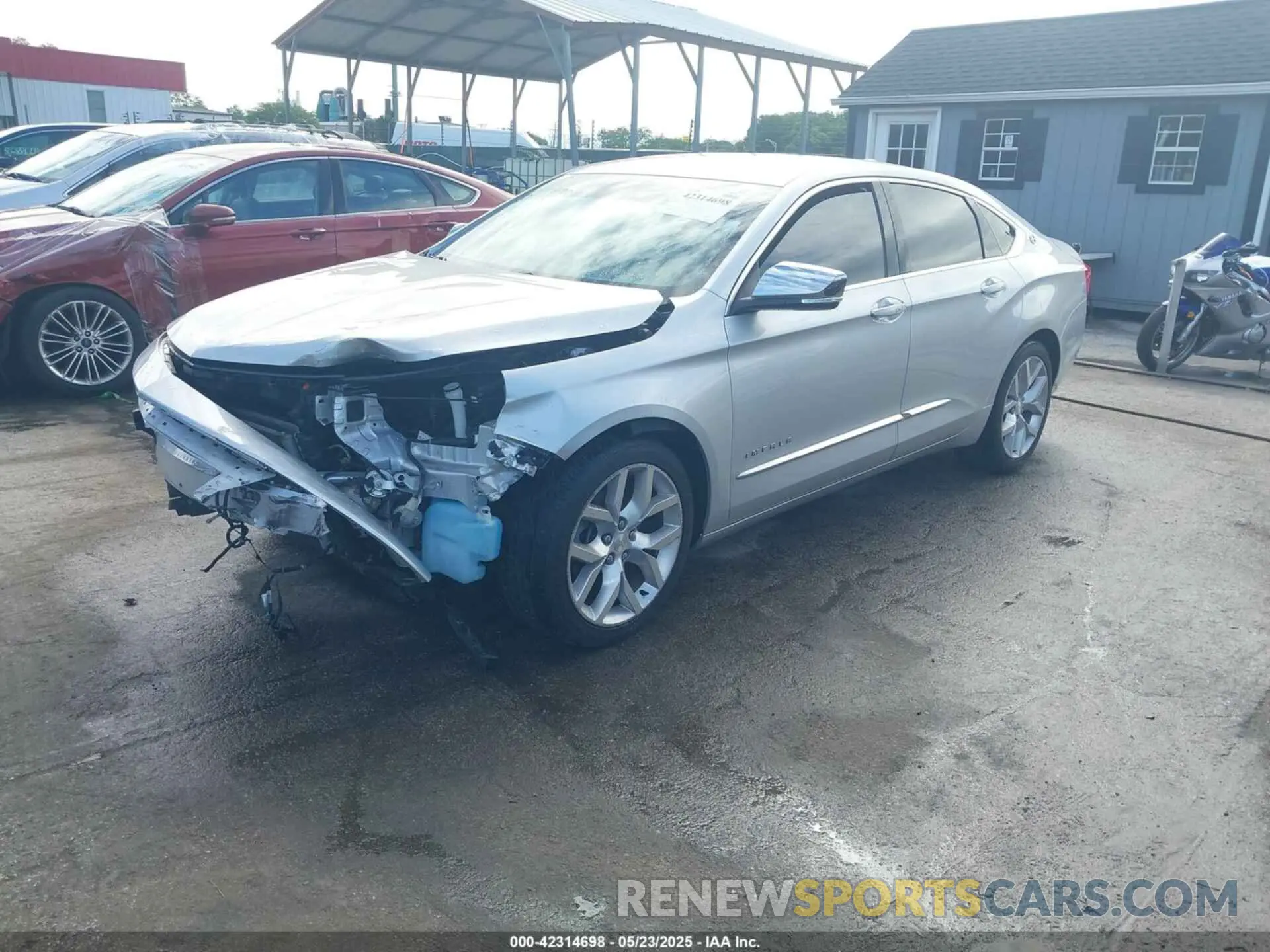 2 Photograph of a damaged car 2G1105S3XK9136680 CHEVROLET IMPALA 2019