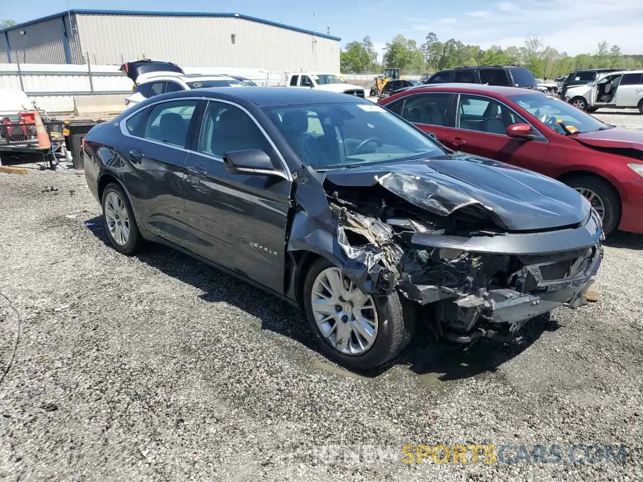4 Photograph of a damaged car 2G11X5S39K9114133 CHEVROLET IMPALA 2019