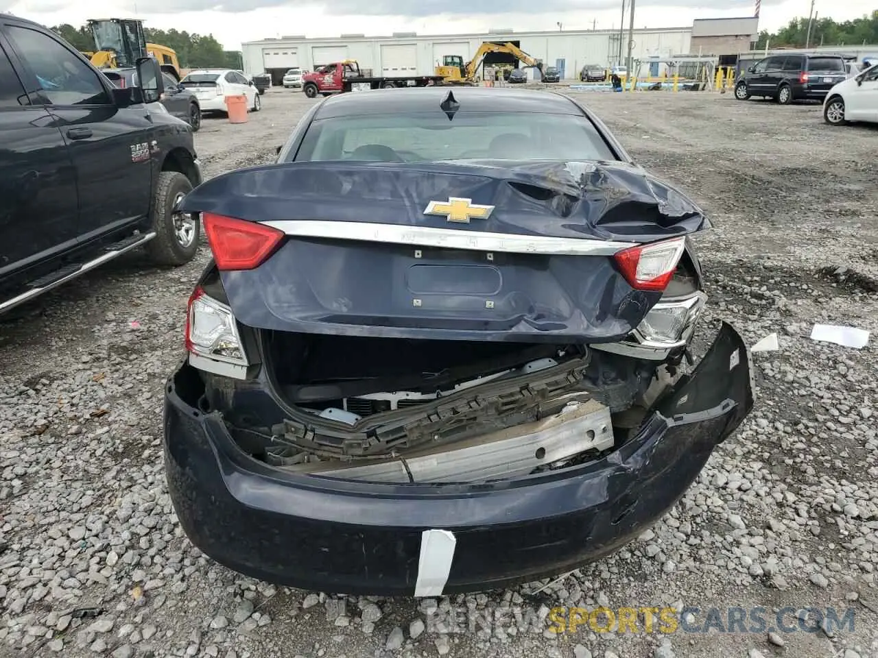 6 Photograph of a damaged car 2G11X5SA7K9115702 CHEVROLET IMPALA 2019