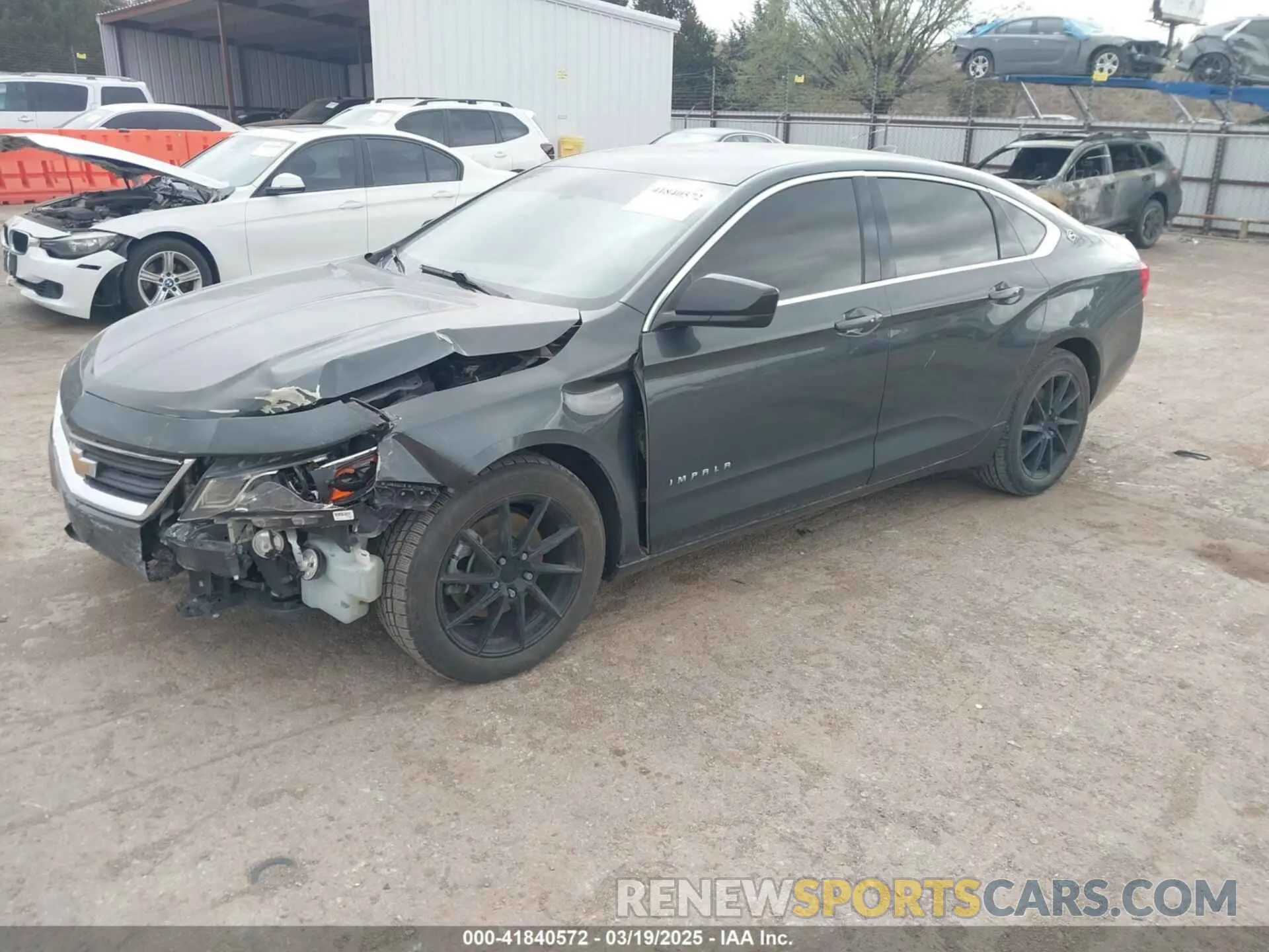 2 Photograph of a damaged car 2G11Y5S30K9129181 CHEVROLET IMPALA 2019