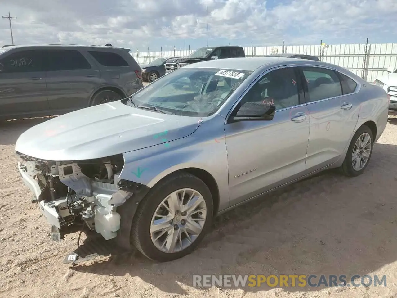 1 Photograph of a damaged car 2G11Y5S34K9122332 CHEVROLET IMPALA 2019