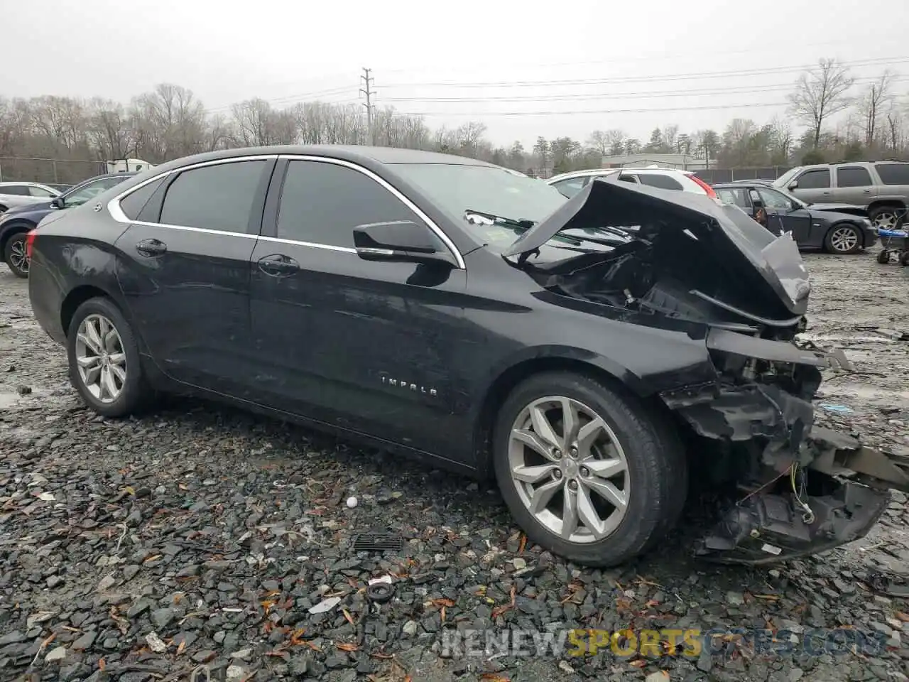 4 Photograph of a damaged car 2G11Z5S30K9107355 CHEVROLET IMPALA 2019