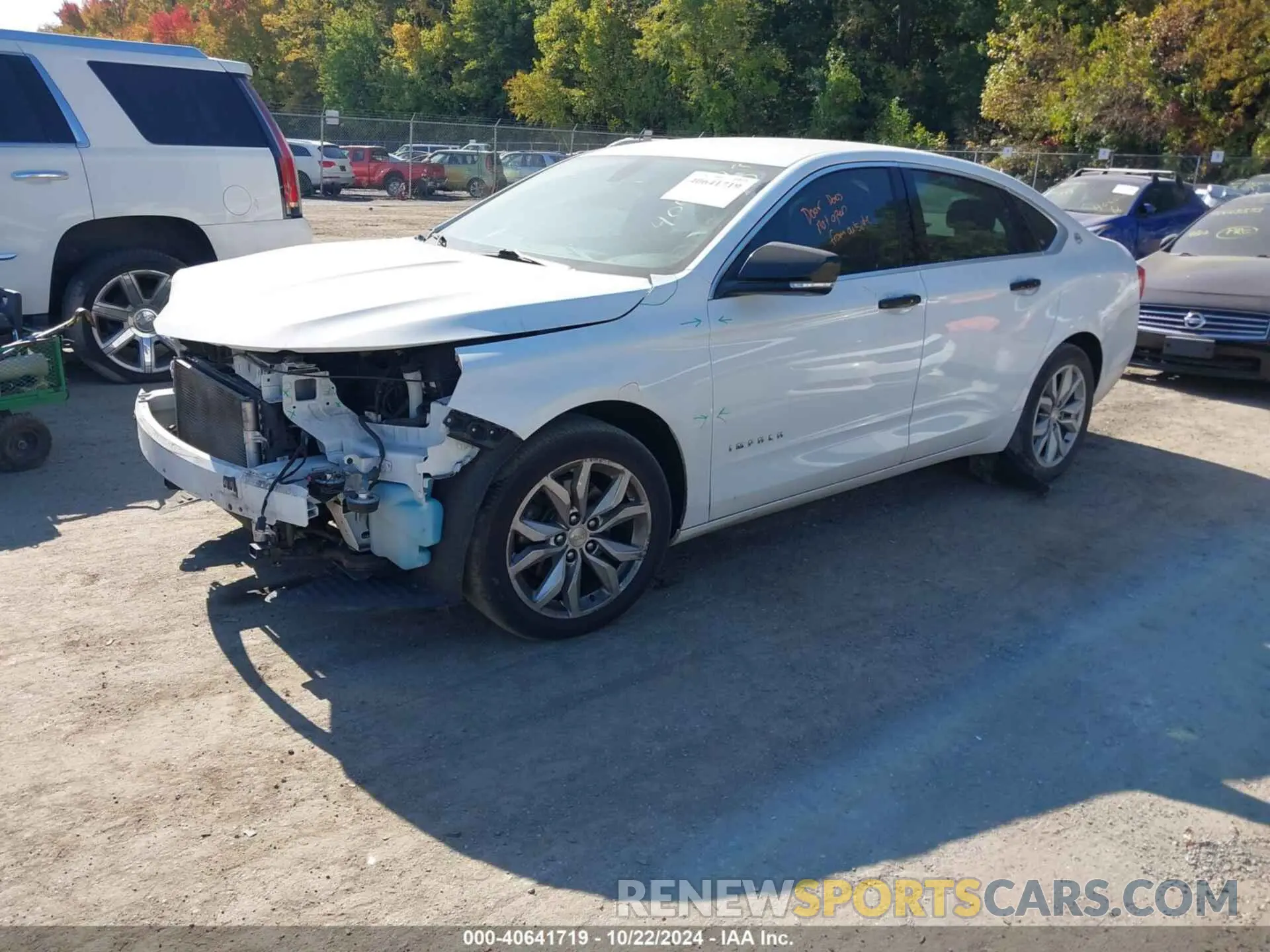2 Photograph of a damaged car 2G11Z5S31K9115285 CHEVROLET IMPALA 2019