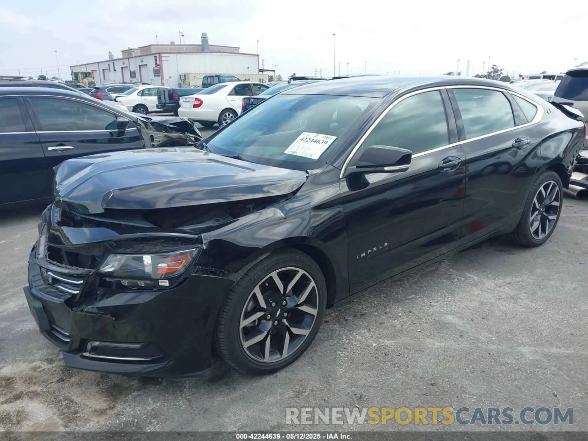 2 Photograph of a damaged car 2G11Z5S31K9121023 CHEVROLET IMPALA 2019