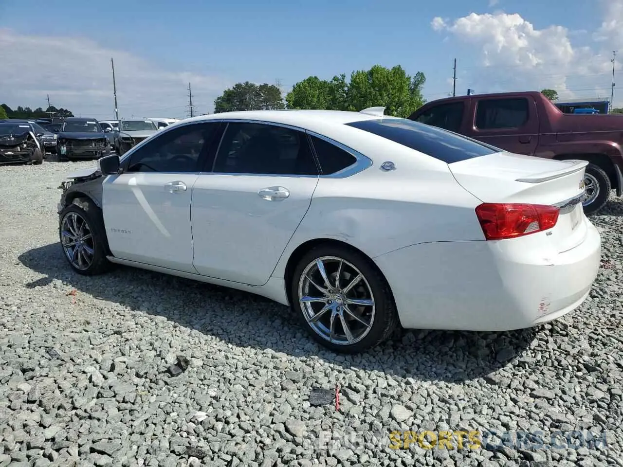 2 Photograph of a damaged car 2G11Z5S31K9139277 CHEVROLET IMPALA 2019