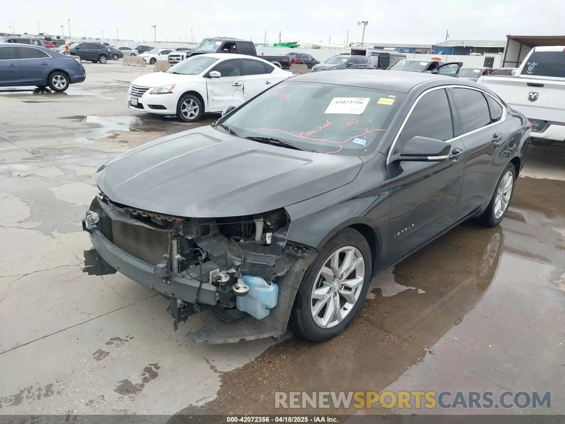 2 Photograph of a damaged car 2G11Z5S32K9117353 CHEVROLET IMPALA 2019