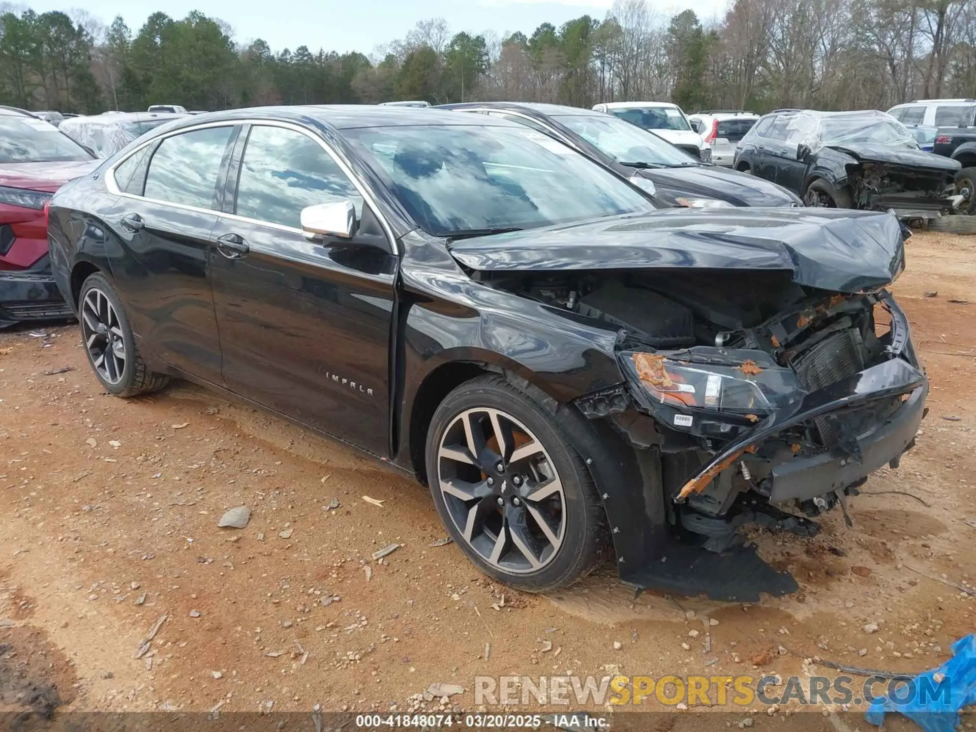 1 Photograph of a damaged car 2G11Z5S32K9129986 CHEVROLET IMPALA 2019